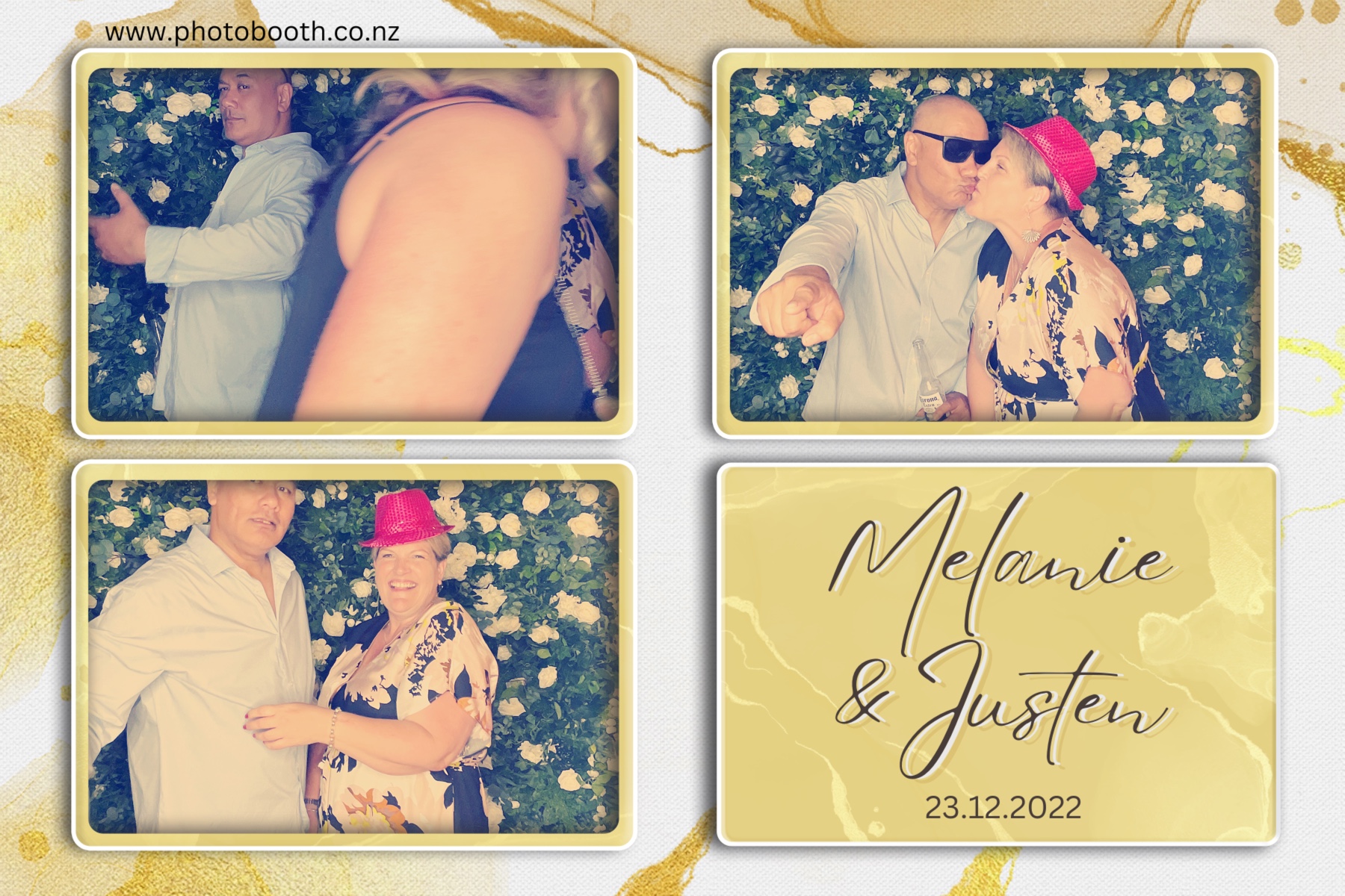 Melanie & Justen's Wedding | View more photos from the event at gallery.photobooth.co.nz/u/SelfieCentral/Melanie-Justens-Wedding
