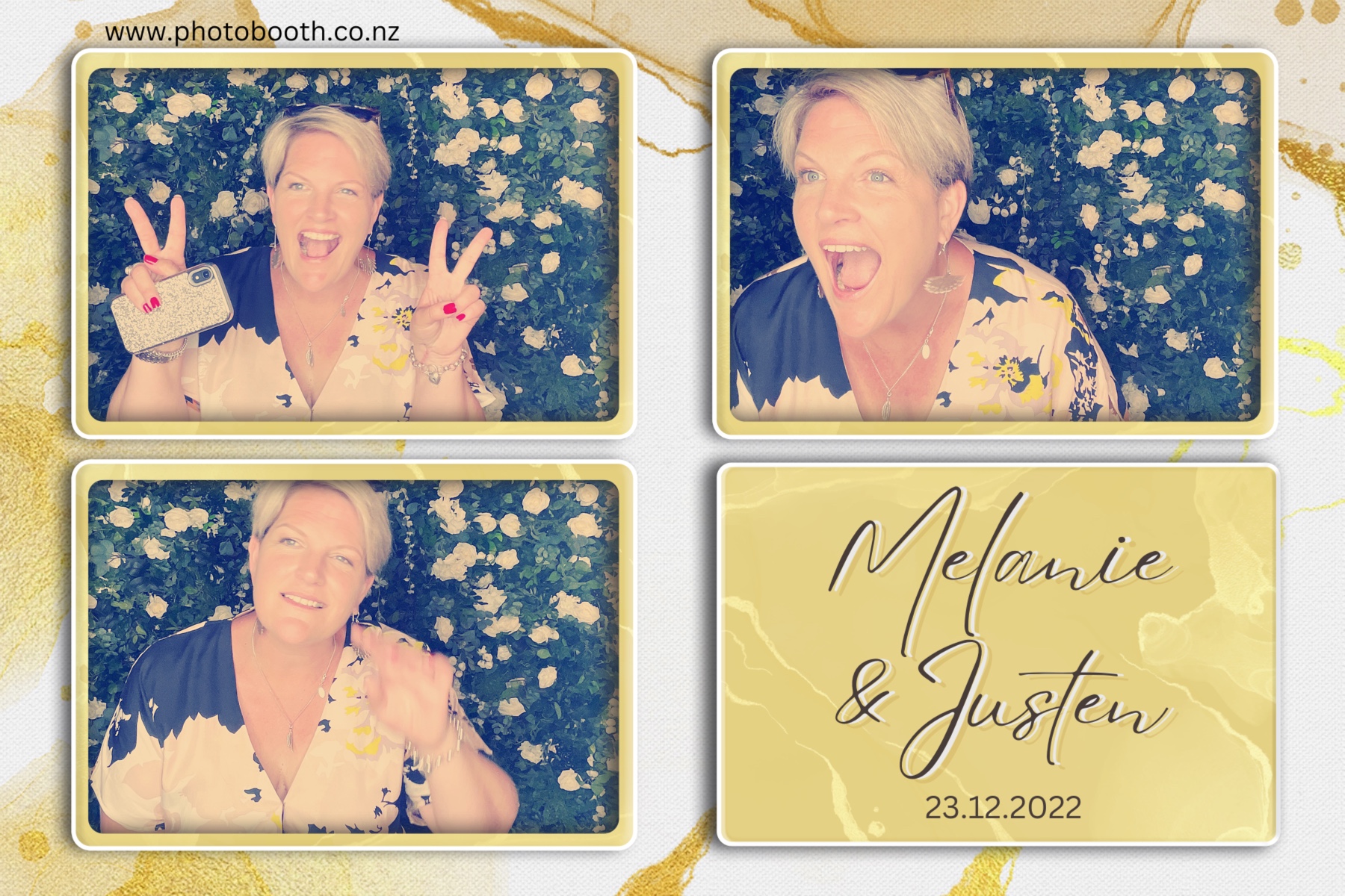 Melanie & Justen's Wedding | View more photos from the event at gallery.photobooth.co.nz/u/SelfieCentral/Melanie-Justens-Wedding