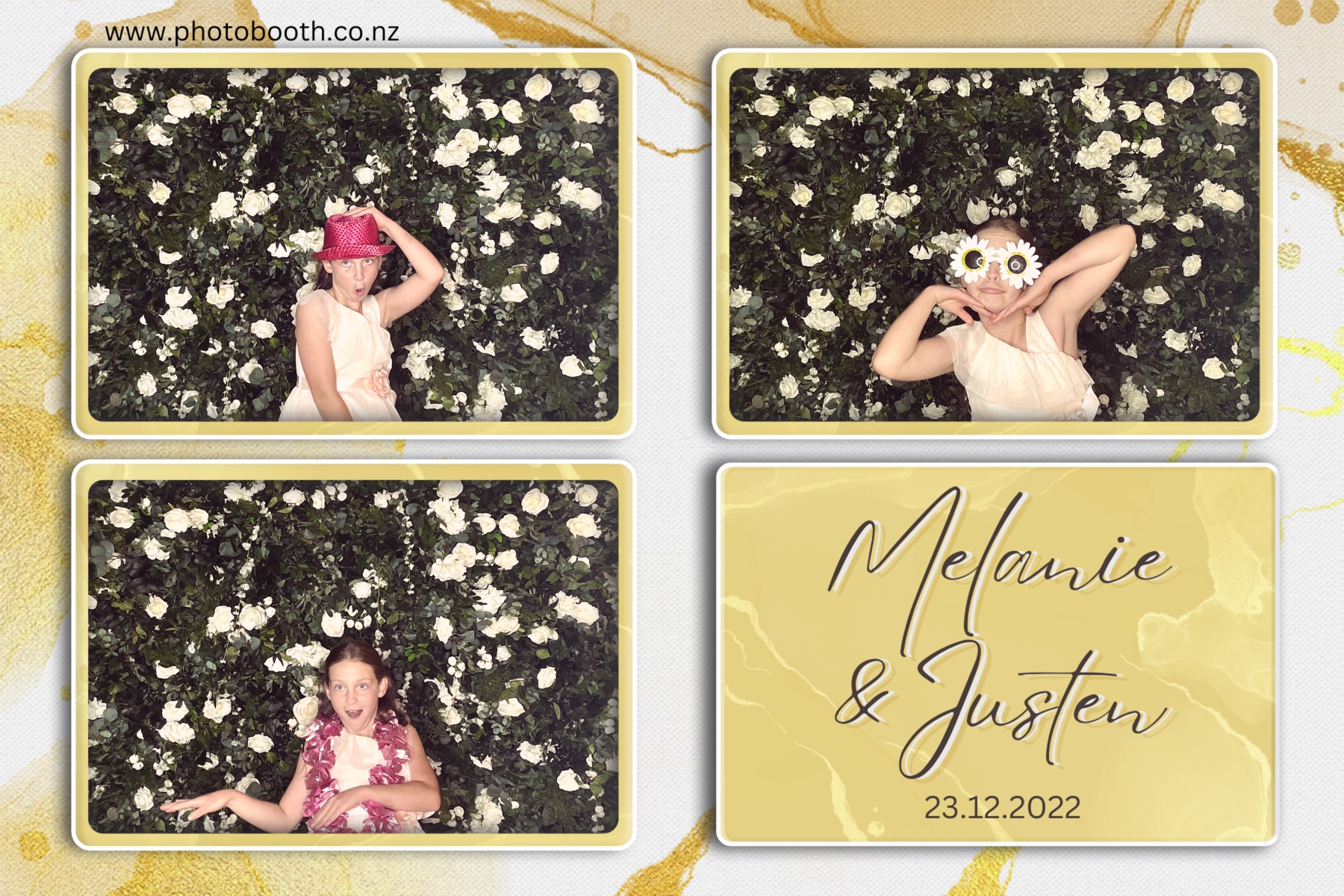 Melanie & Justen's Wedding | View more photos from the event at gallery.photobooth.co.nz/u/SelfieCentral/Melanie-Justens-Wedding