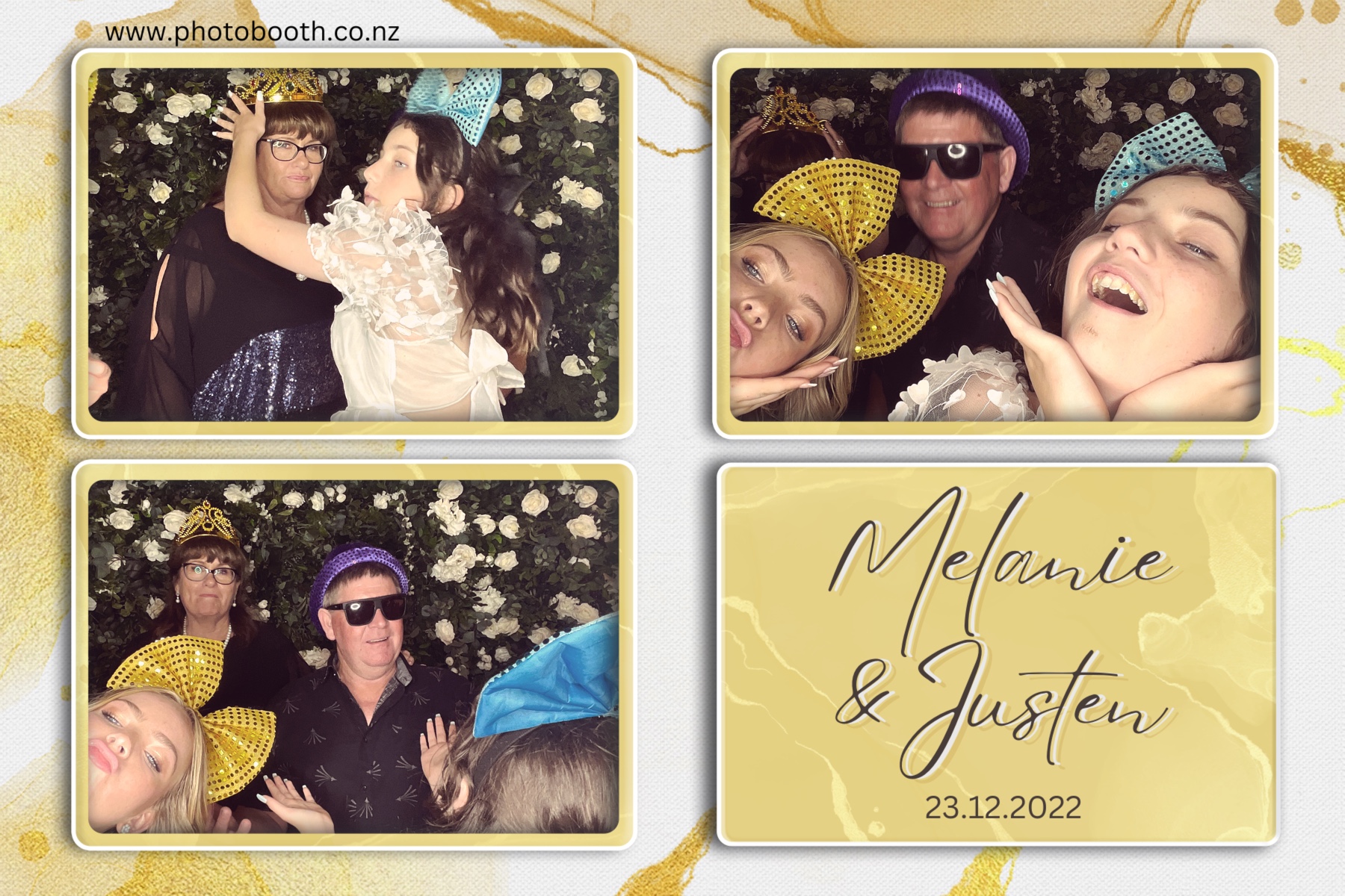 Melanie & Justen's Wedding | View more photos from the event at gallery.photobooth.co.nz/u/SelfieCentral/Melanie-Justens-Wedding