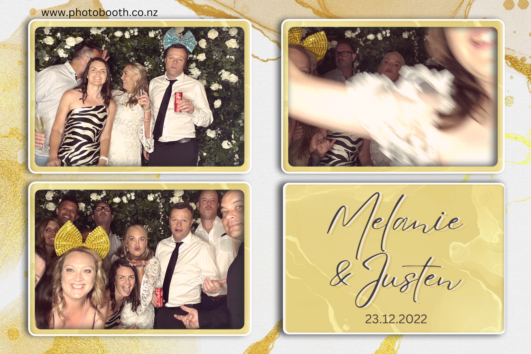 Melanie & Justen's Wedding | View more photos from the event at gallery.photobooth.co.nz/u/SelfieCentral/Melanie-Justens-Wedding