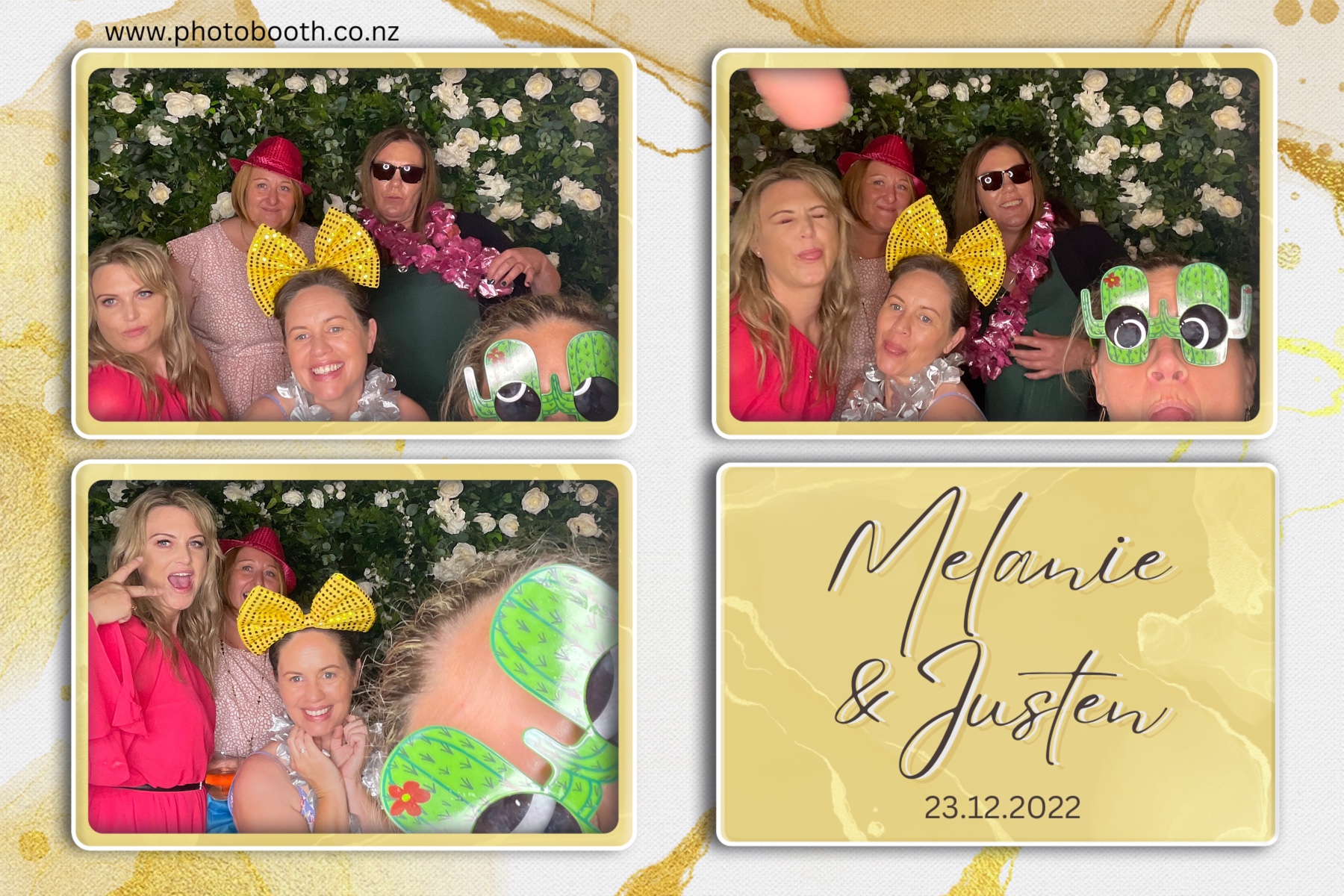 Melanie & Justen's Wedding | View more photos from the event at gallery.photobooth.co.nz/u/SelfieCentral/Melanie-Justens-Wedding