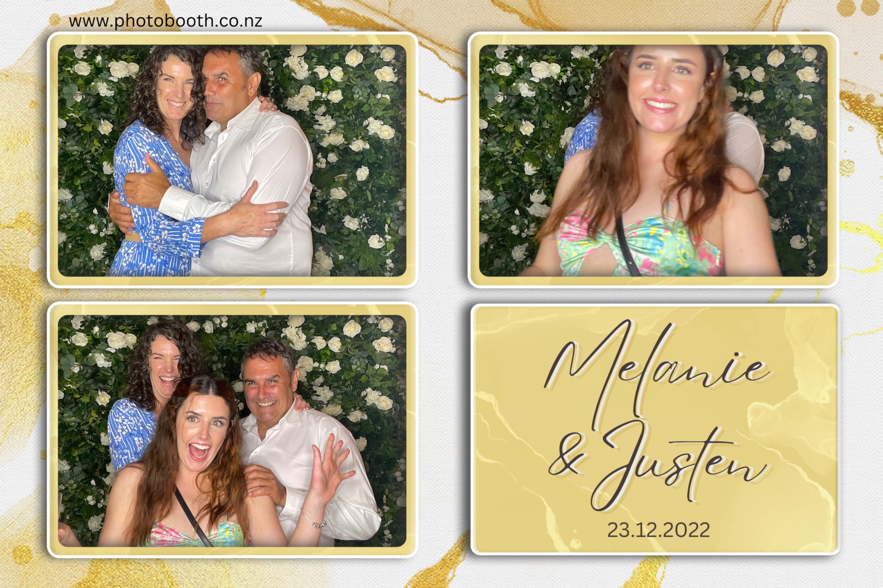 Melanie & Justen's Wedding | View more photos from the event at gallery.photobooth.co.nz/u/SelfieCentral/Melanie-Justens-Wedding