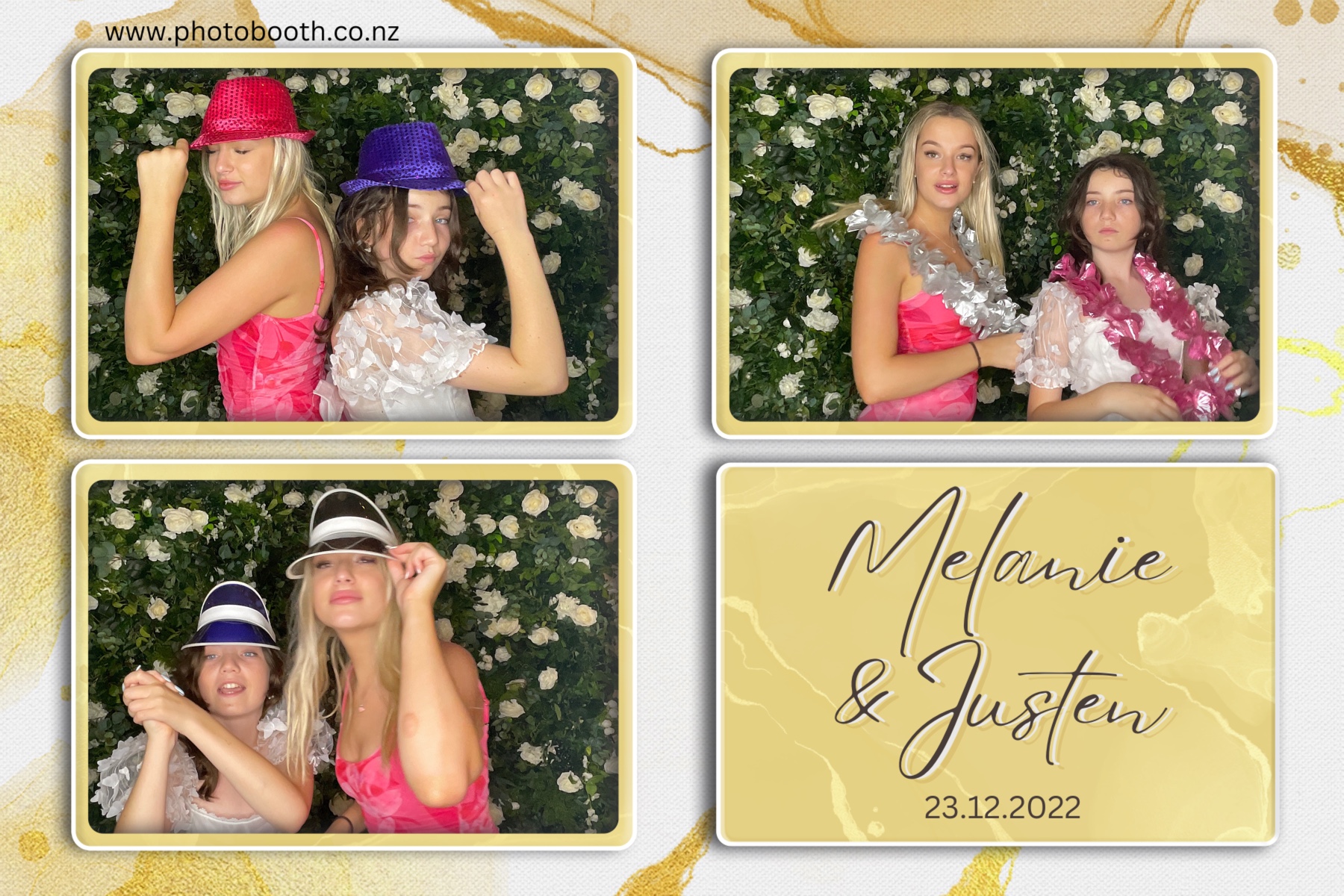Melanie & Justen's Wedding | View more photos from the event at gallery.photobooth.co.nz/u/SelfieCentral/Melanie-Justens-Wedding