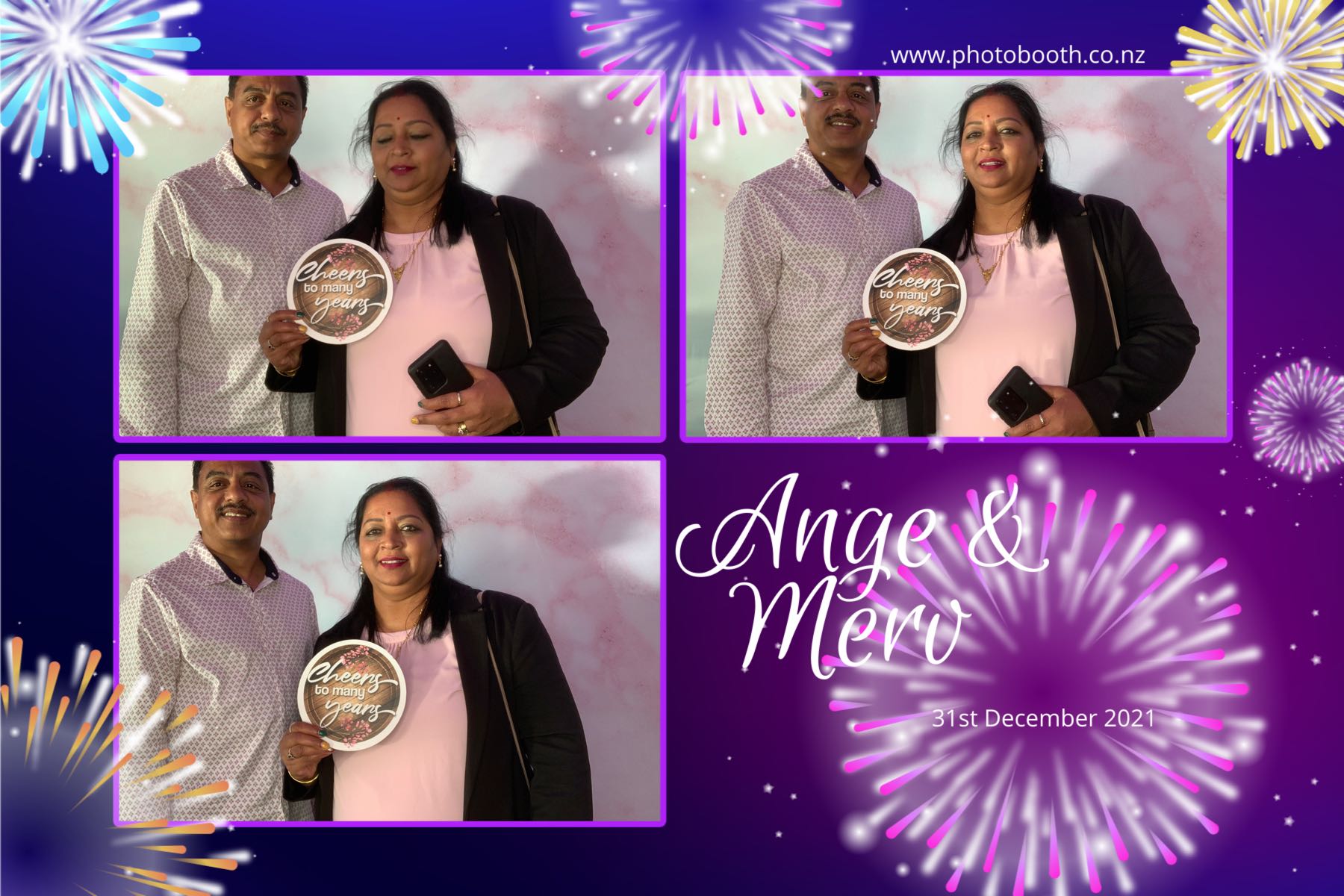 Merv & Angela's Wedding | View more photos from the event at gallery.photobooth.co.nz/u/SelfieCentral/Merv-Angelas-Wedding
