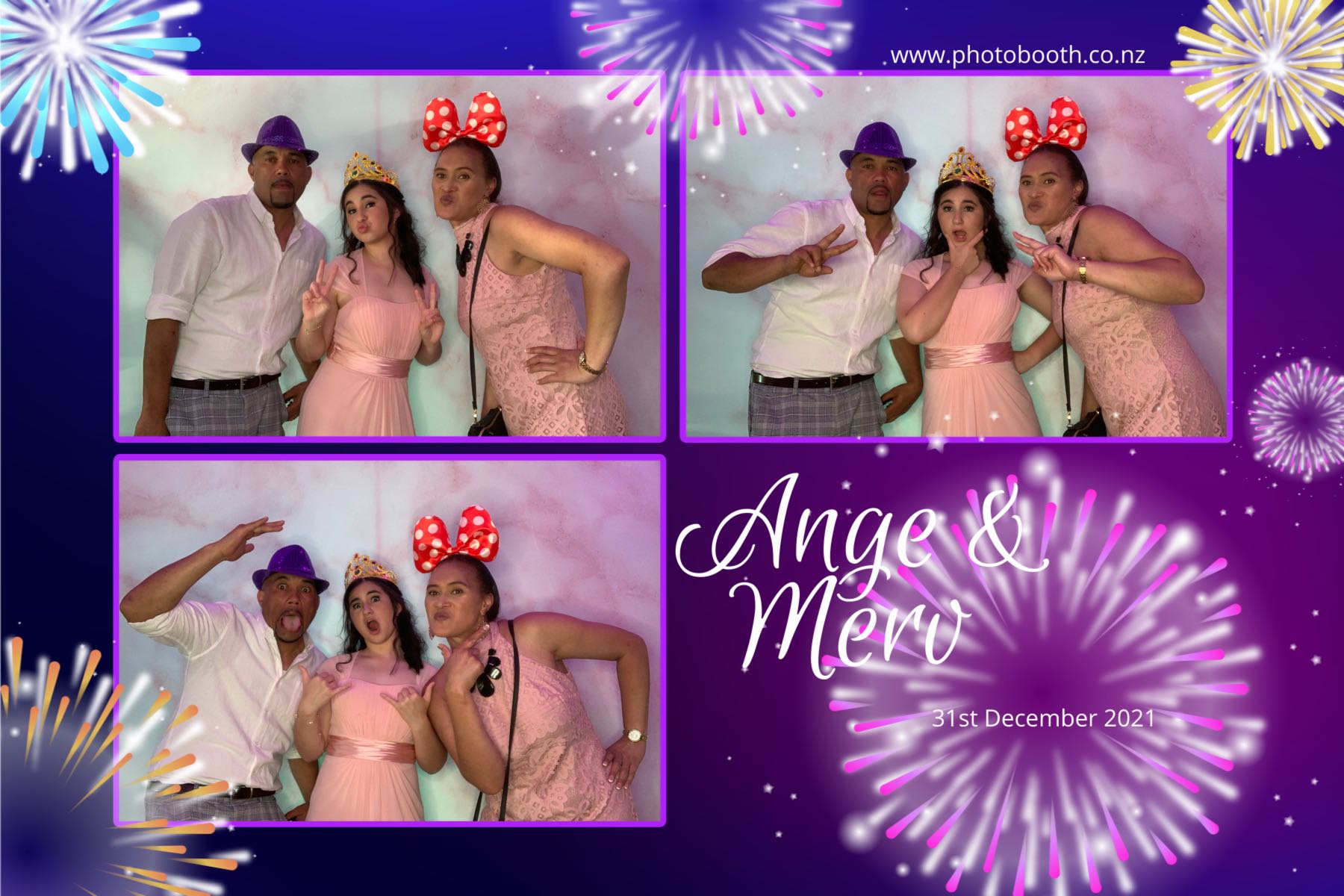 Merv & Angela's Wedding | View more photos from the event at gallery.photobooth.co.nz/u/SelfieCentral/Merv-Angelas-Wedding