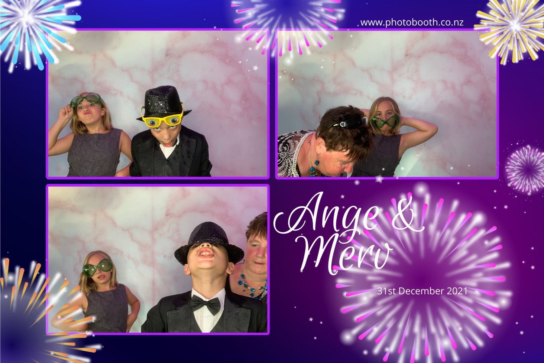 Merv & Angela's Wedding | View more photos from the event at gallery.photobooth.co.nz/u/SelfieCentral/Merv-Angelas-Wedding