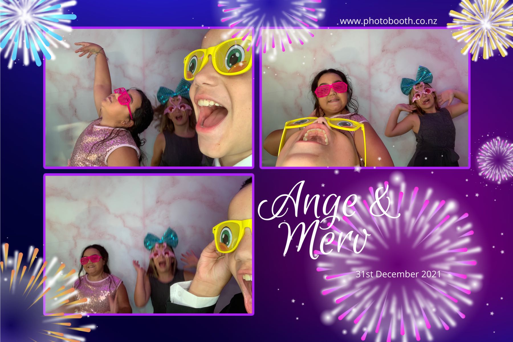 Merv & Angela's Wedding | View more photos from the event at gallery.photobooth.co.nz/u/SelfieCentral/Merv-Angelas-Wedding