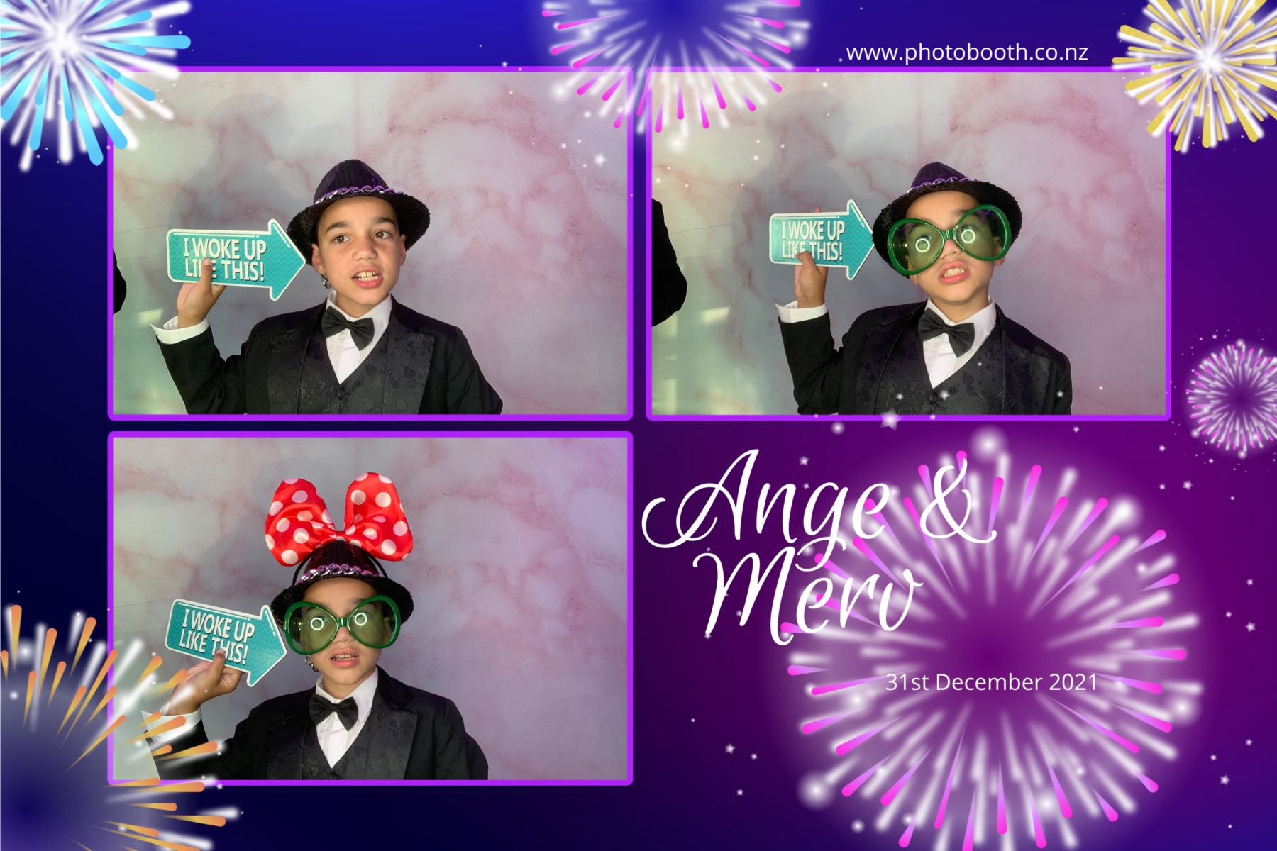 Merv & Angela's Wedding | View more photos from the event at gallery.photobooth.co.nz/u/SelfieCentral/Merv-Angelas-Wedding