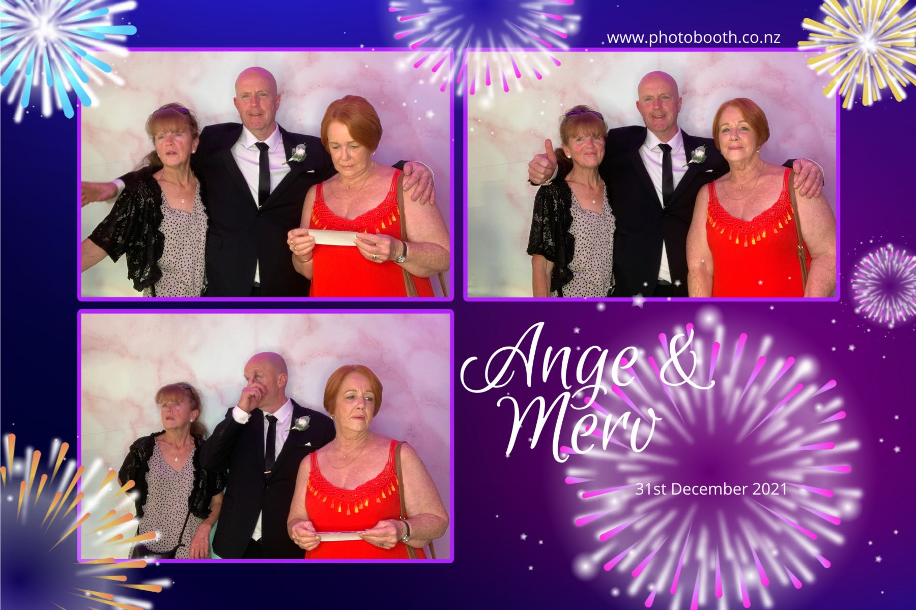 Merv & Angela's Wedding | View more photos from the event at gallery.photobooth.co.nz/u/SelfieCentral/Merv-Angelas-Wedding