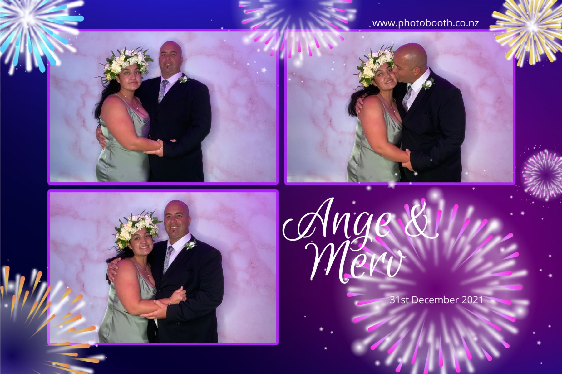 Merv & Angela's Wedding | View more photos from the event at gallery.photobooth.co.nz/u/SelfieCentral/Merv-Angelas-Wedding