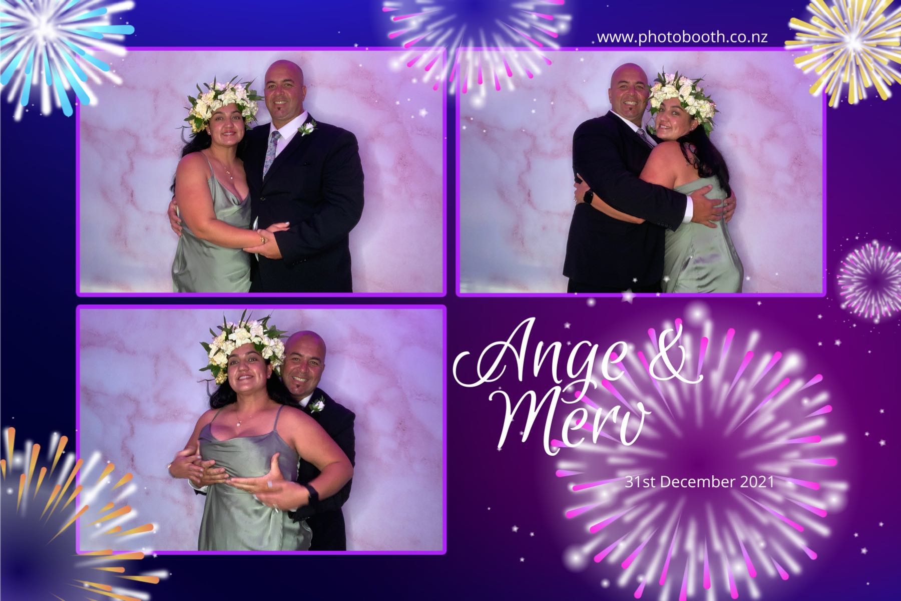 Merv & Angela's Wedding | View more photos from the event at gallery.photobooth.co.nz/u/SelfieCentral/Merv-Angelas-Wedding