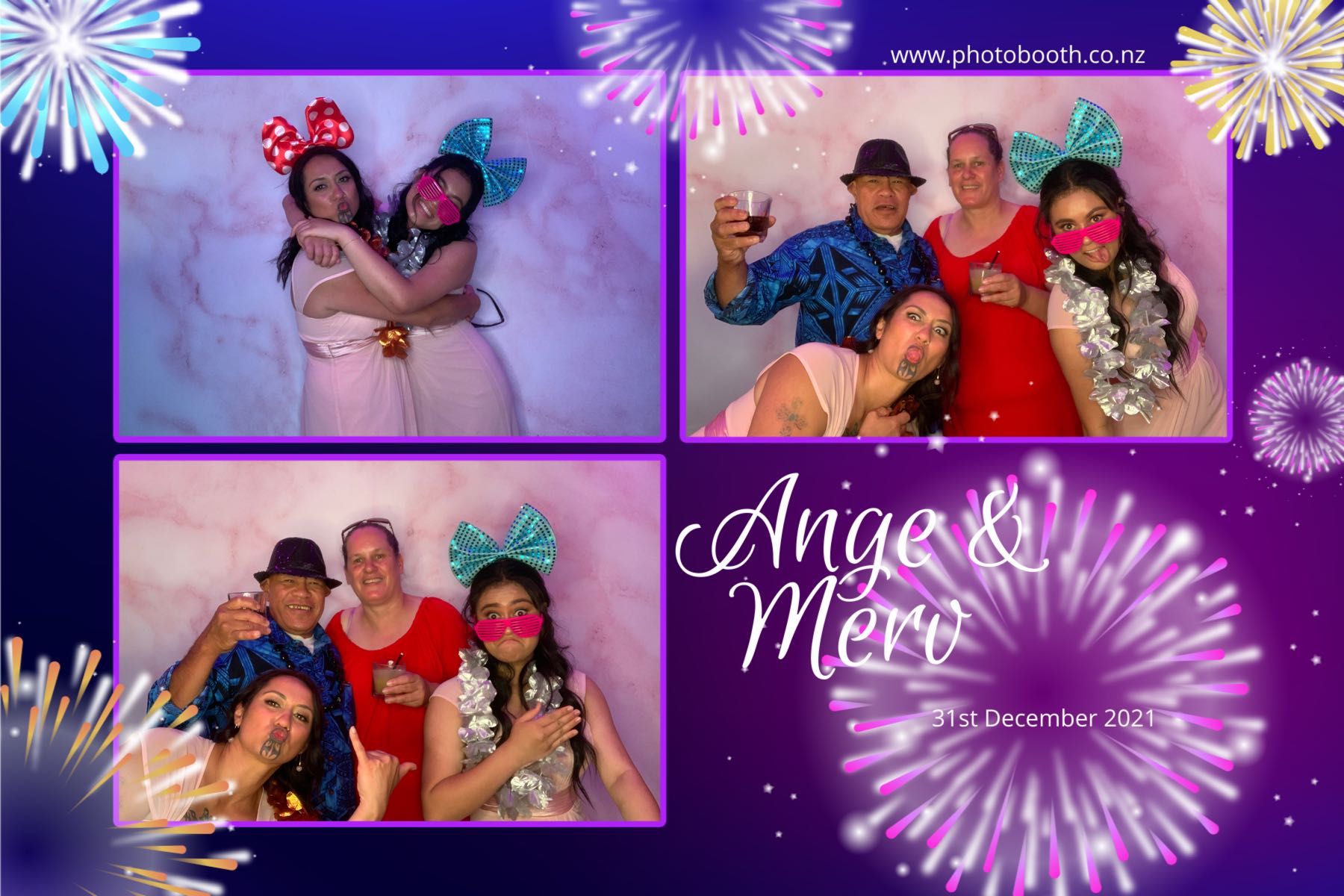 Merv & Angela's Wedding | View more photos from the event at gallery.photobooth.co.nz/u/SelfieCentral/Merv-Angelas-Wedding