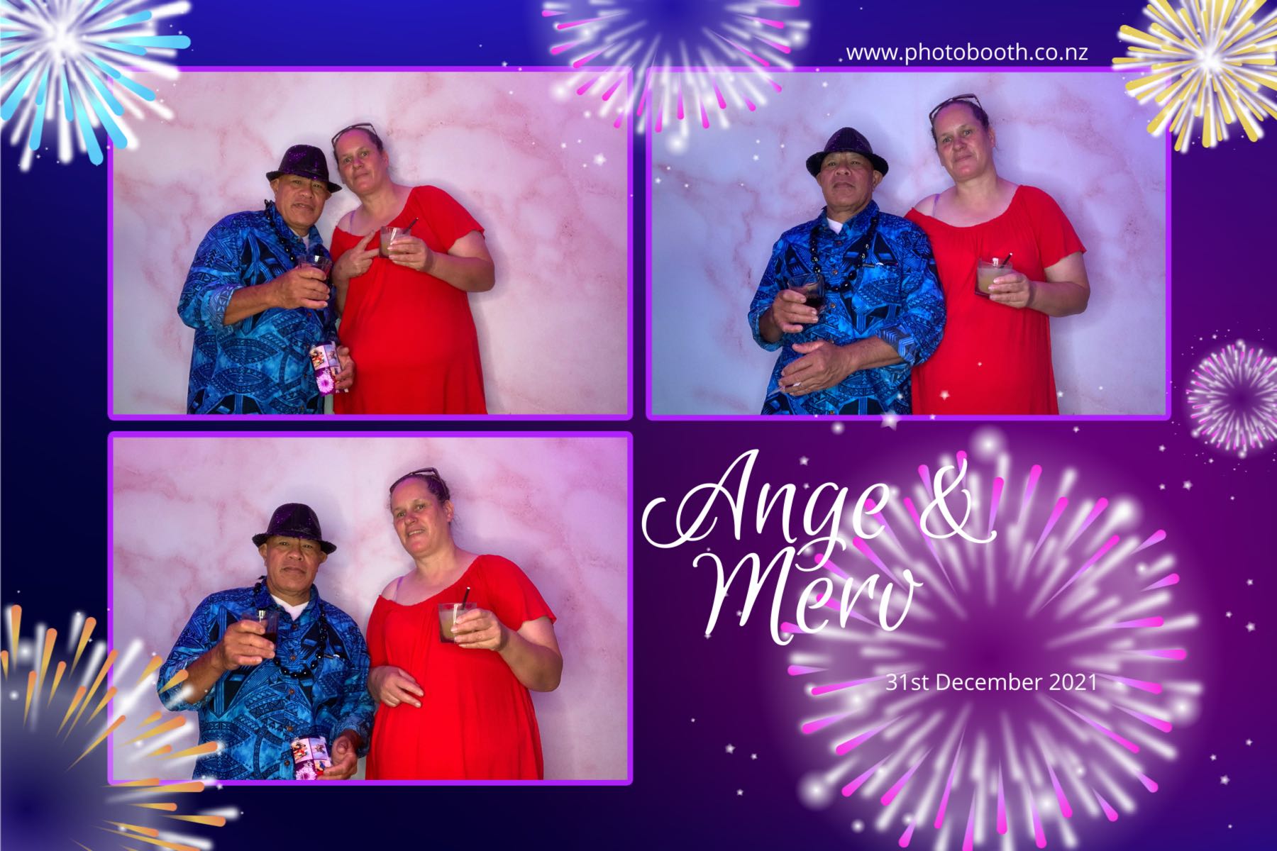 Merv & Angela's Wedding | View more photos from the event at gallery.photobooth.co.nz/u/SelfieCentral/Merv-Angelas-Wedding