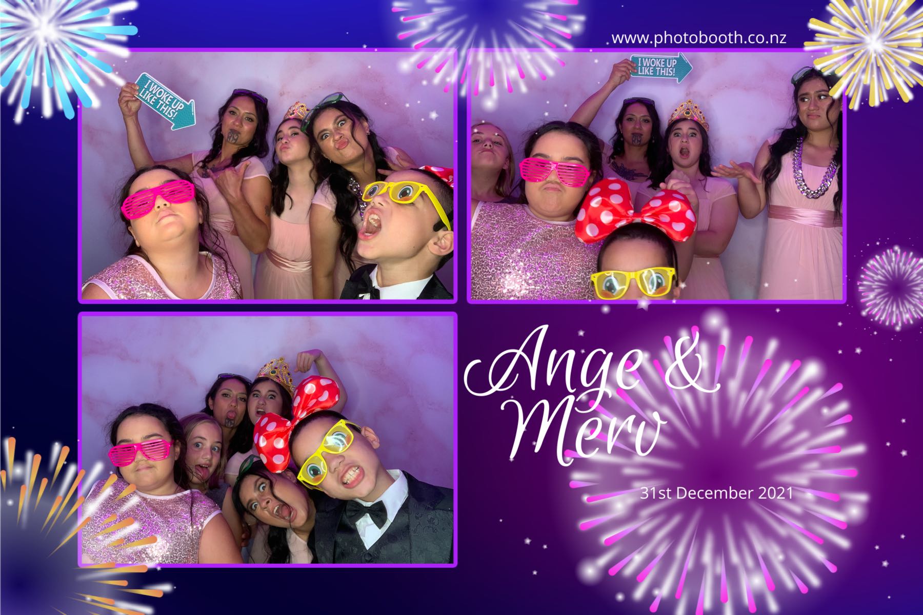 Merv & Angela's Wedding | View more photos from the event at gallery.photobooth.co.nz/u/SelfieCentral/Merv-Angelas-Wedding