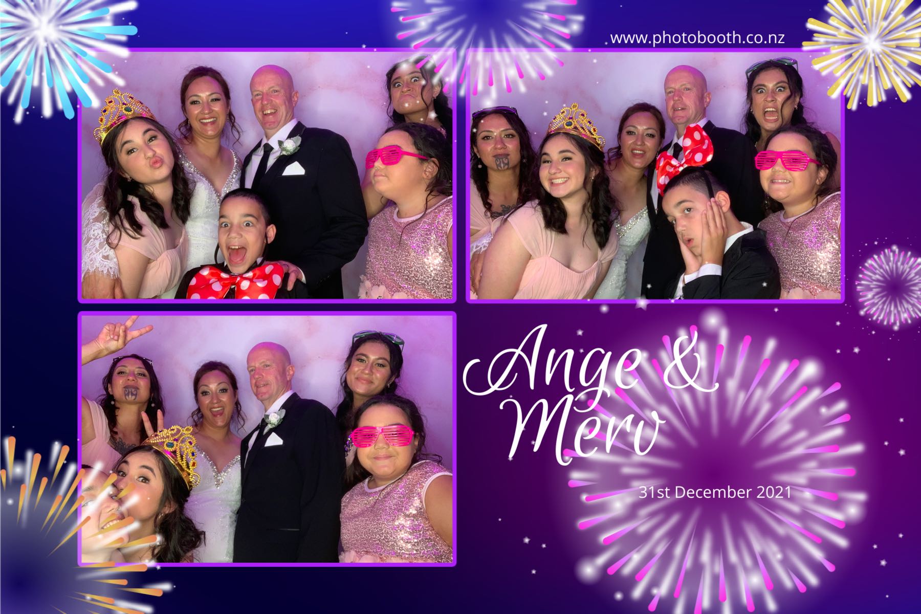 Merv & Angela's Wedding | View more photos from the event at gallery.photobooth.co.nz/u/SelfieCentral/Merv-Angelas-Wedding