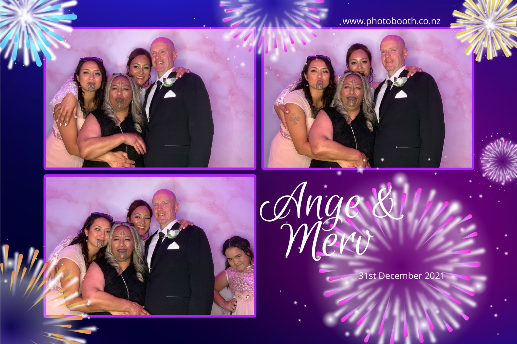 Merv & Angela's Wedding | View more photos from the event at gallery.photobooth.co.nz/u/SelfieCentral/Merv-Angelas-Wedding
