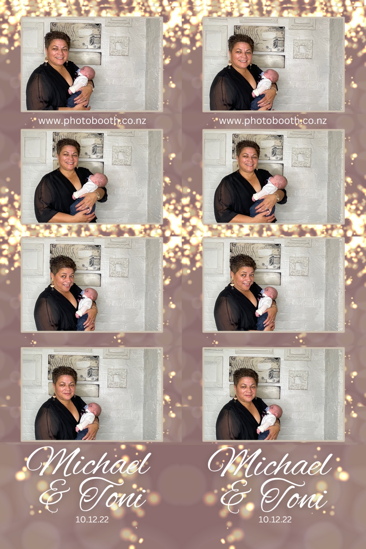 Michael & Toni's Wedding | View more photos from the event at gallery.photobooth.co.nz/u/SelfieCentral/Michael-Tonis-Wedding