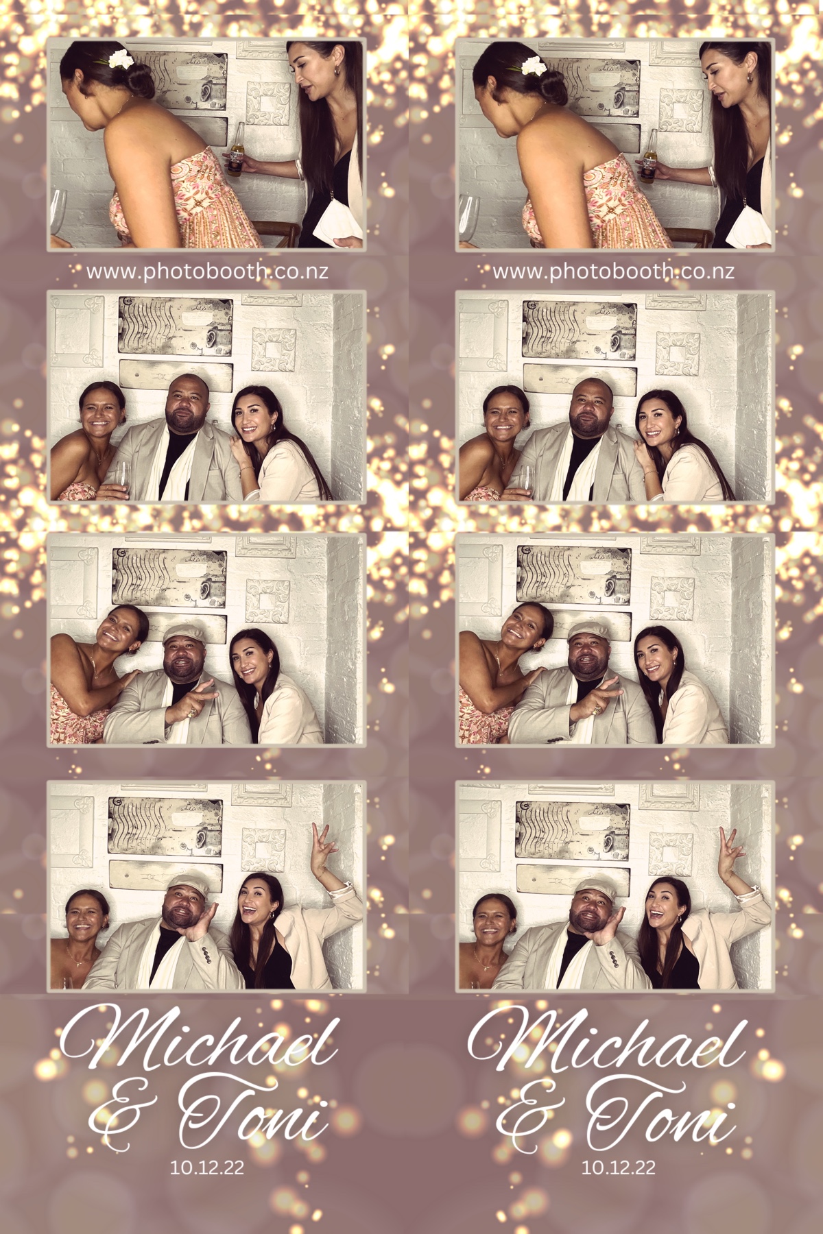 Michael & Toni's Wedding | View more photos from the event at gallery.photobooth.co.nz/u/SelfieCentral/Michael-Tonis-Wedding