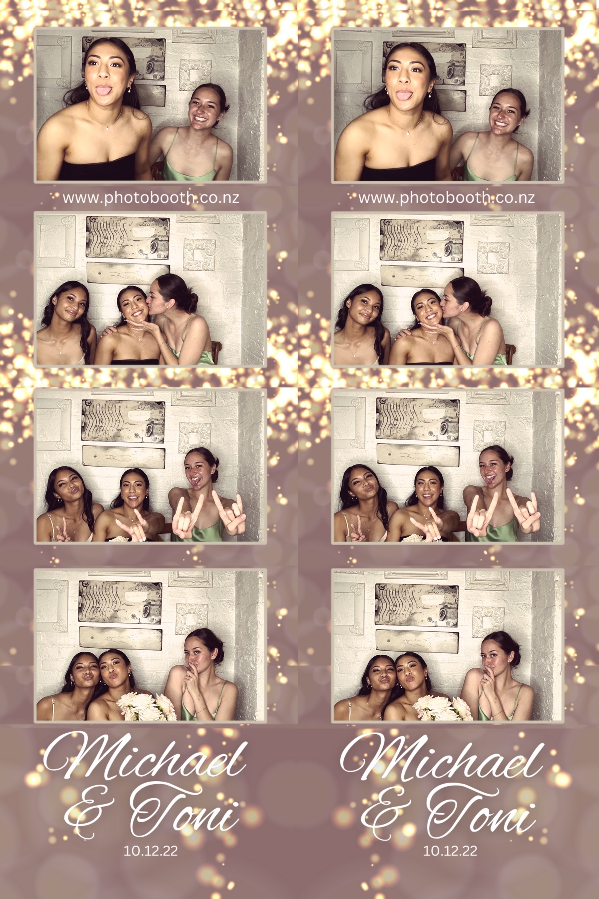 Michael & Toni's Wedding | View more photos from the event at gallery.photobooth.co.nz/u/SelfieCentral/Michael-Tonis-Wedding