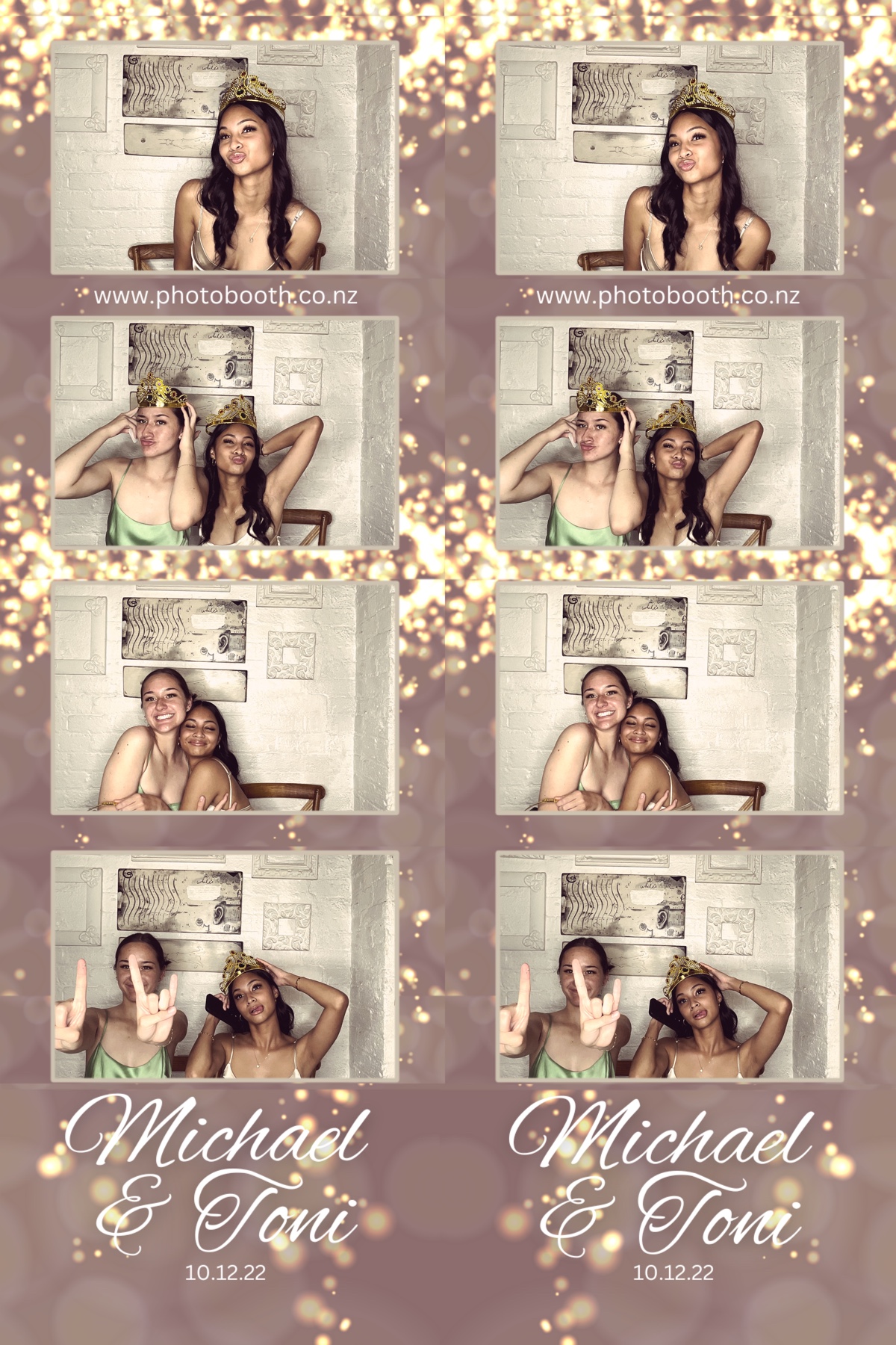 Michael & Toni's Wedding | View more photos from the event at gallery.photobooth.co.nz/u/SelfieCentral/Michael-Tonis-Wedding
