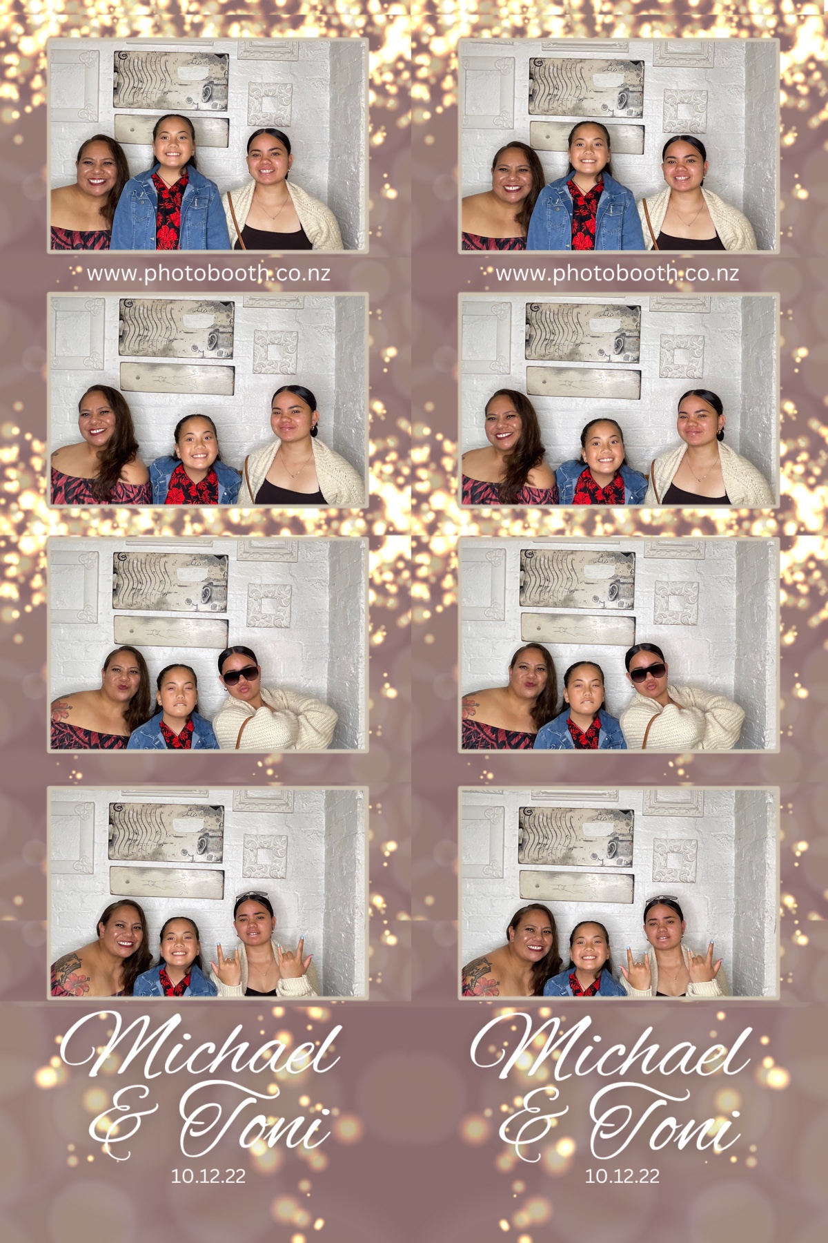 Michael & Toni's Wedding | View more photos from the event at gallery.photobooth.co.nz/u/SelfieCentral/Michael-Tonis-Wedding