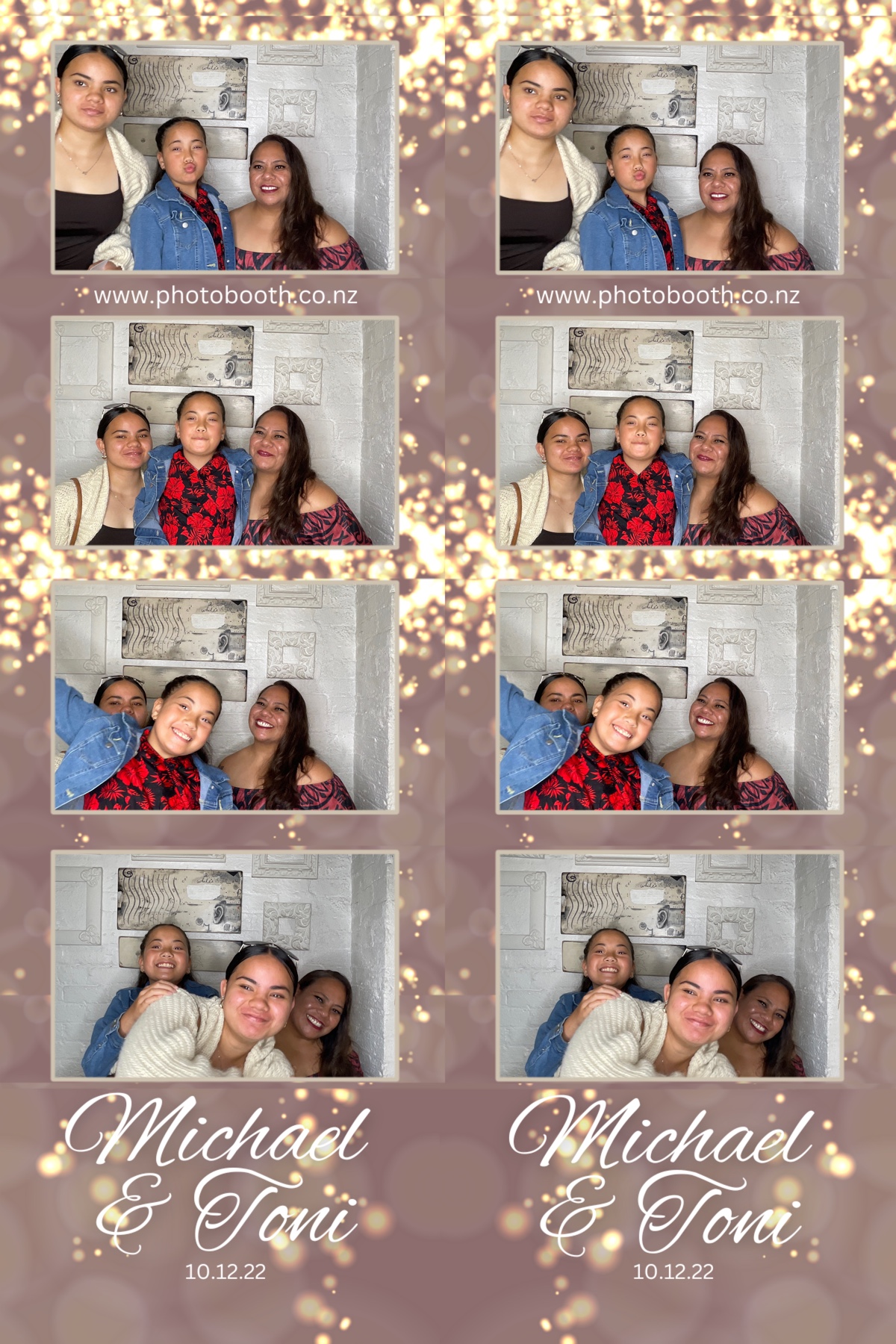 Michael & Toni's Wedding | View more photos from the event at gallery.photobooth.co.nz/u/SelfieCentral/Michael-Tonis-Wedding