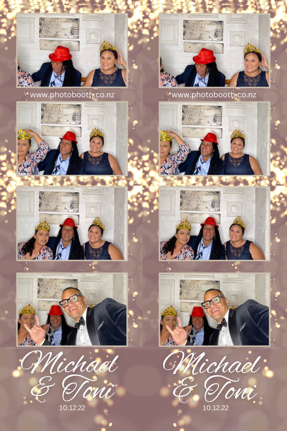 Michael & Toni's Wedding | View more photos from the event at gallery.photobooth.co.nz/u/SelfieCentral/Michael-Tonis-Wedding