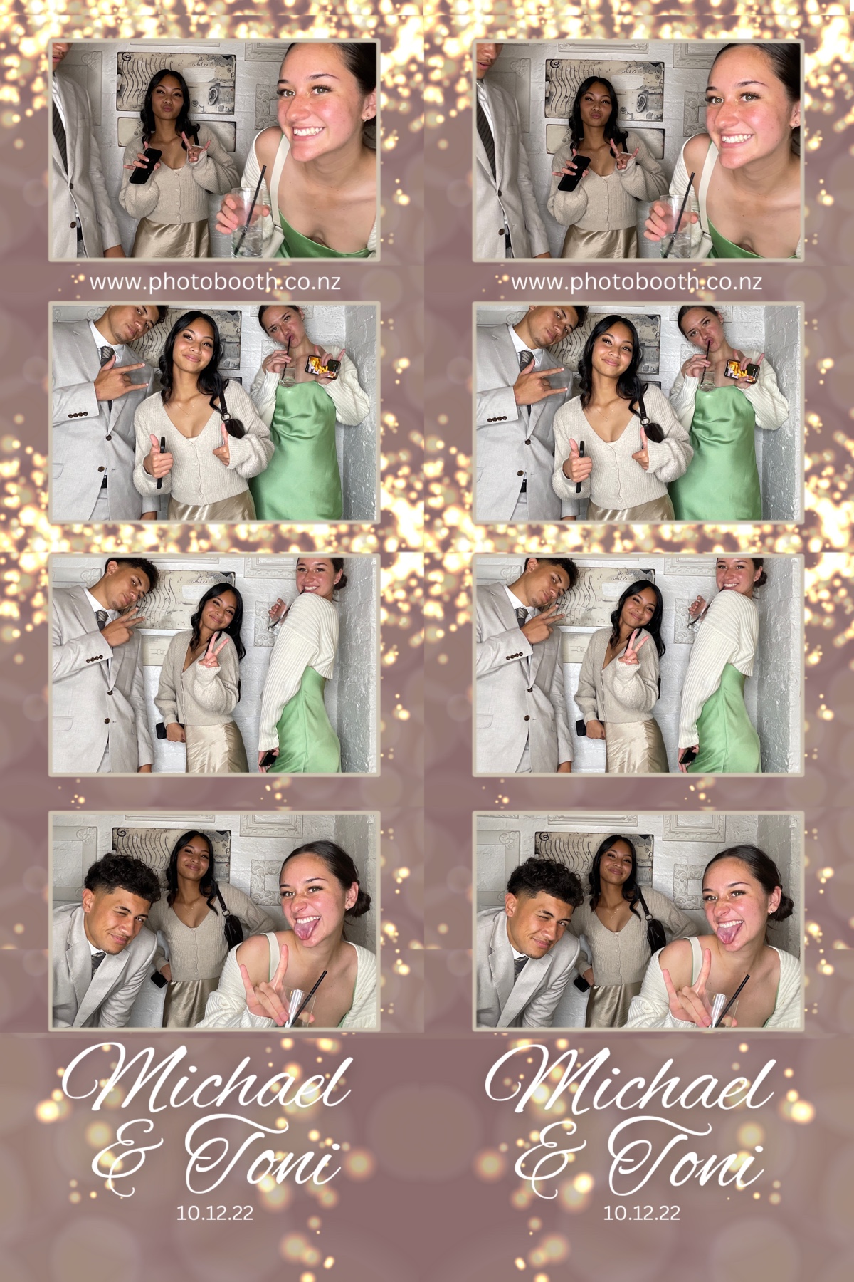 Michael & Toni's Wedding | View more photos from the event at gallery.photobooth.co.nz/u/SelfieCentral/Michael-Tonis-Wedding