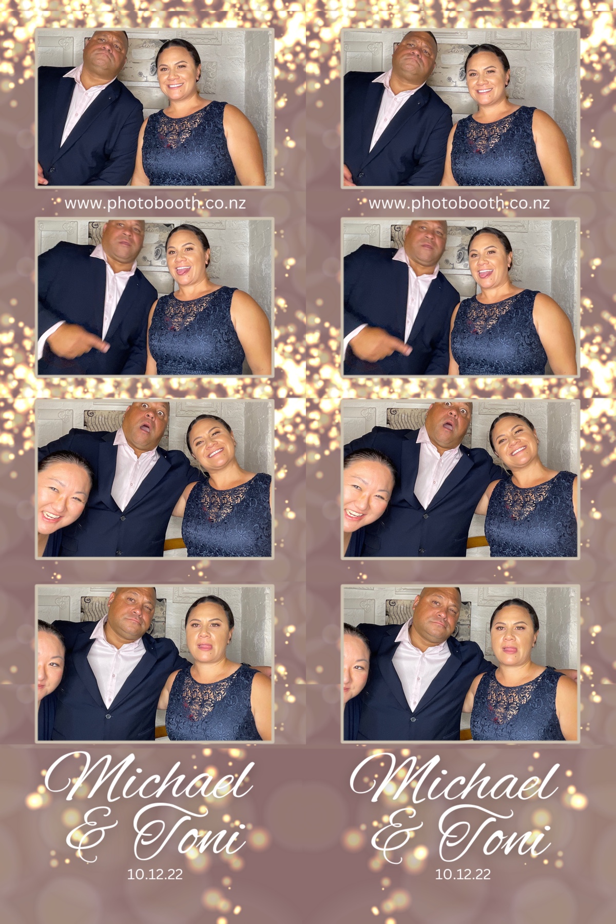 Michael & Toni's Wedding | View more photos from the event at gallery.photobooth.co.nz/u/SelfieCentral/Michael-Tonis-Wedding