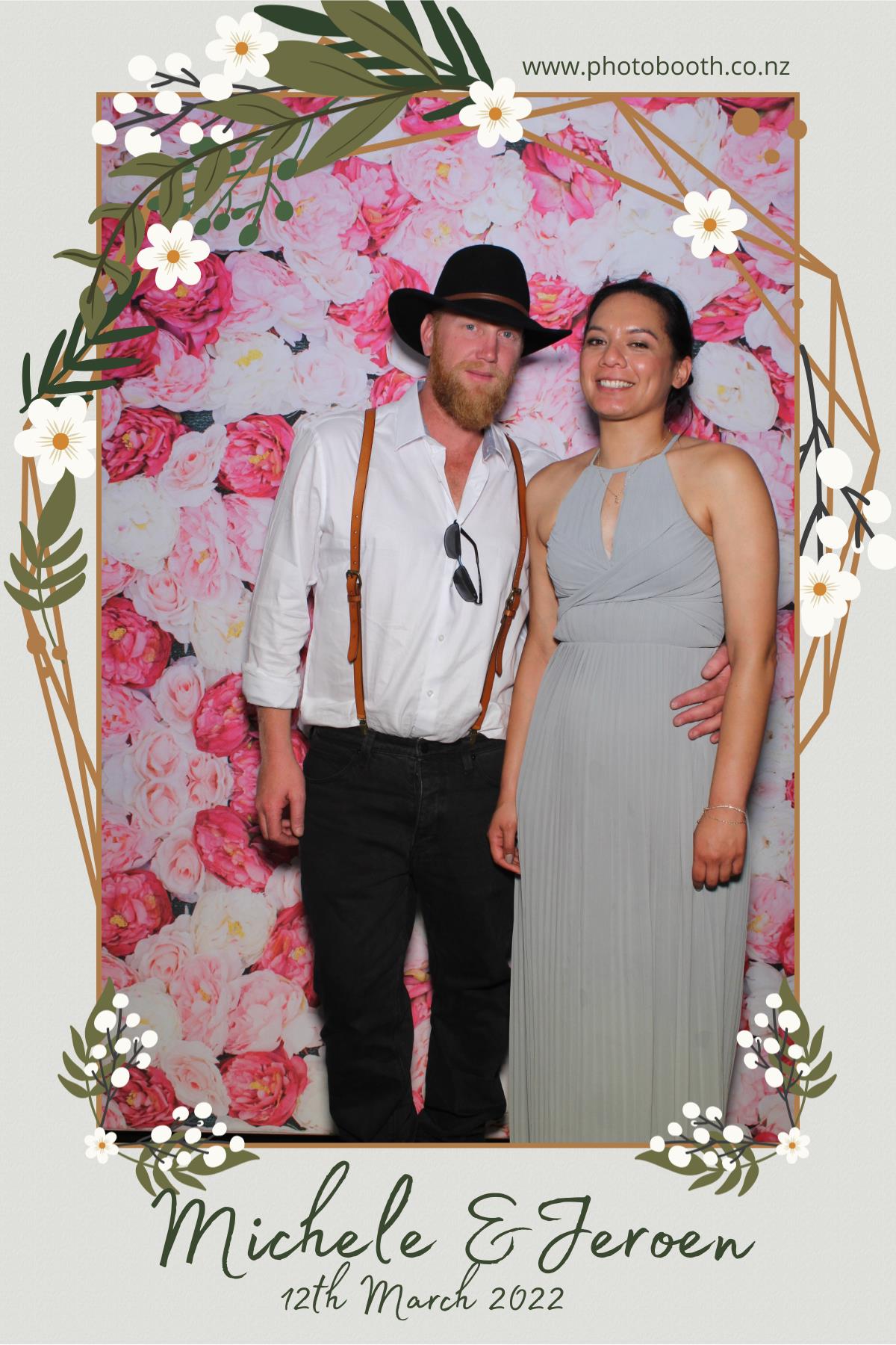 Michele & Jeroen's Wedding | View more photos from the event at gallery.photobooth.co.nz/u/SelfieCentral/Michele-Jeroens-Wedding