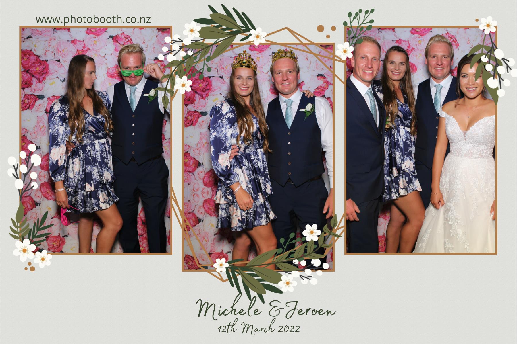 Michele & Jeroen's Wedding | View more photos from the event at gallery.photobooth.co.nz/u/SelfieCentral/Michele-Jeroens-Wedding