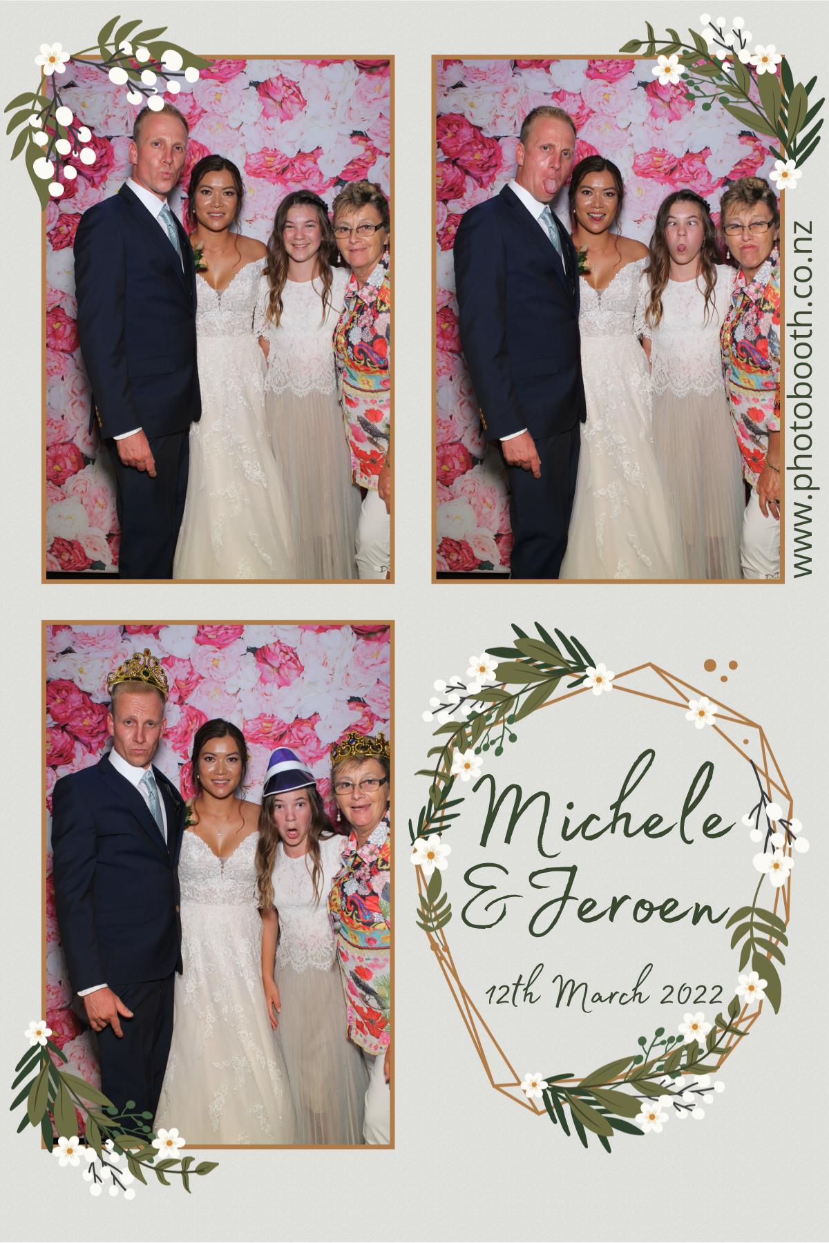 Michele & Jeroen's Wedding | View more photos from the event at gallery.photobooth.co.nz/u/SelfieCentral/Michele-Jeroens-Wedding
