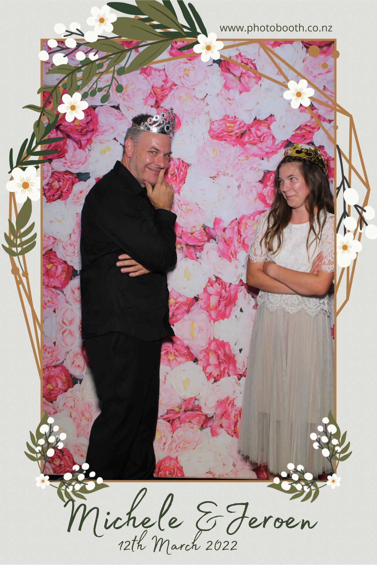 Michele & Jeroen's Wedding | View more photos from the event at gallery.photobooth.co.nz/u/SelfieCentral/Michele-Jeroens-Wedding