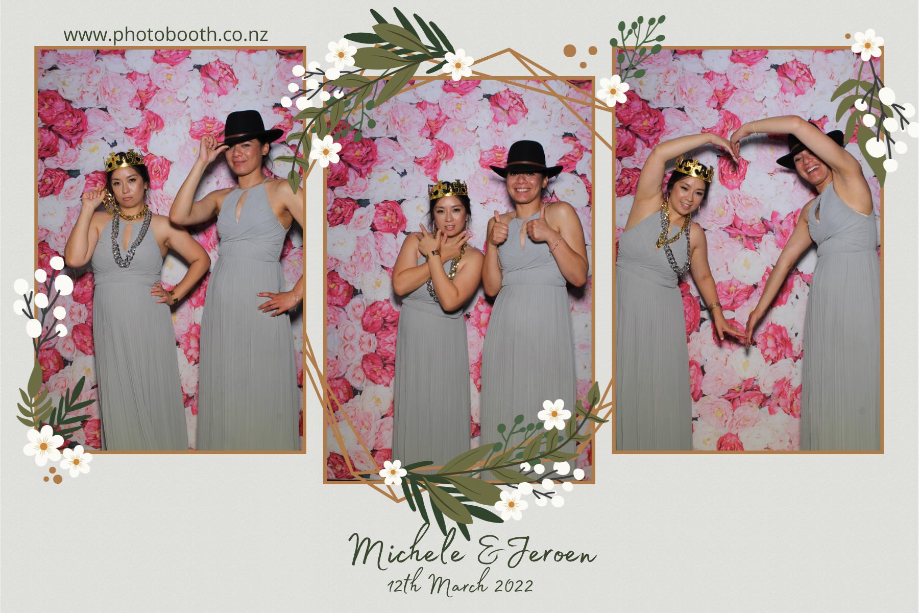 Michele & Jeroen's Wedding | View more photos from the event at gallery.photobooth.co.nz/u/SelfieCentral/Michele-Jeroens-Wedding