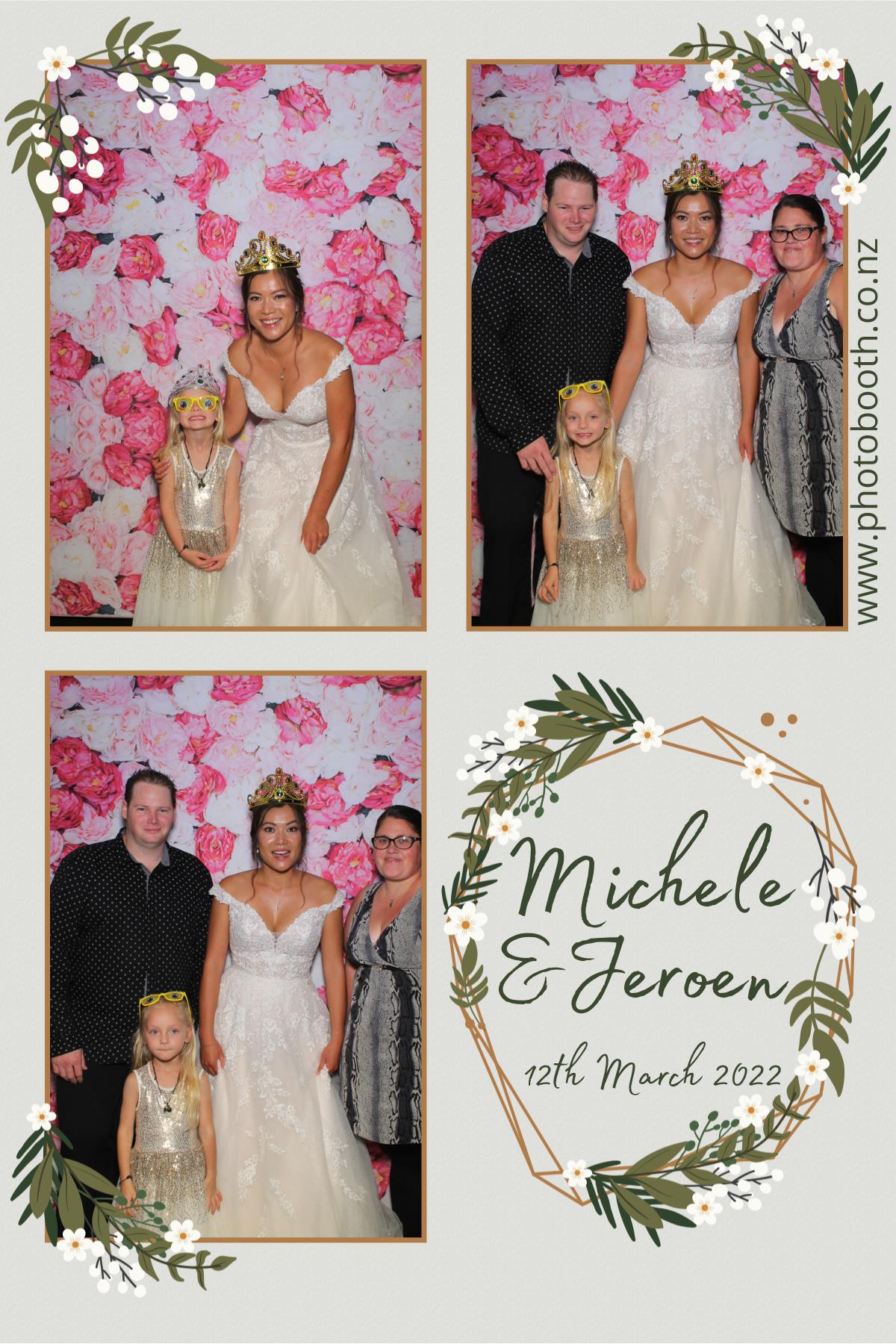 Michele & Jeroen's Wedding | View more photos from the event at gallery.photobooth.co.nz/u/SelfieCentral/Michele-Jeroens-Wedding