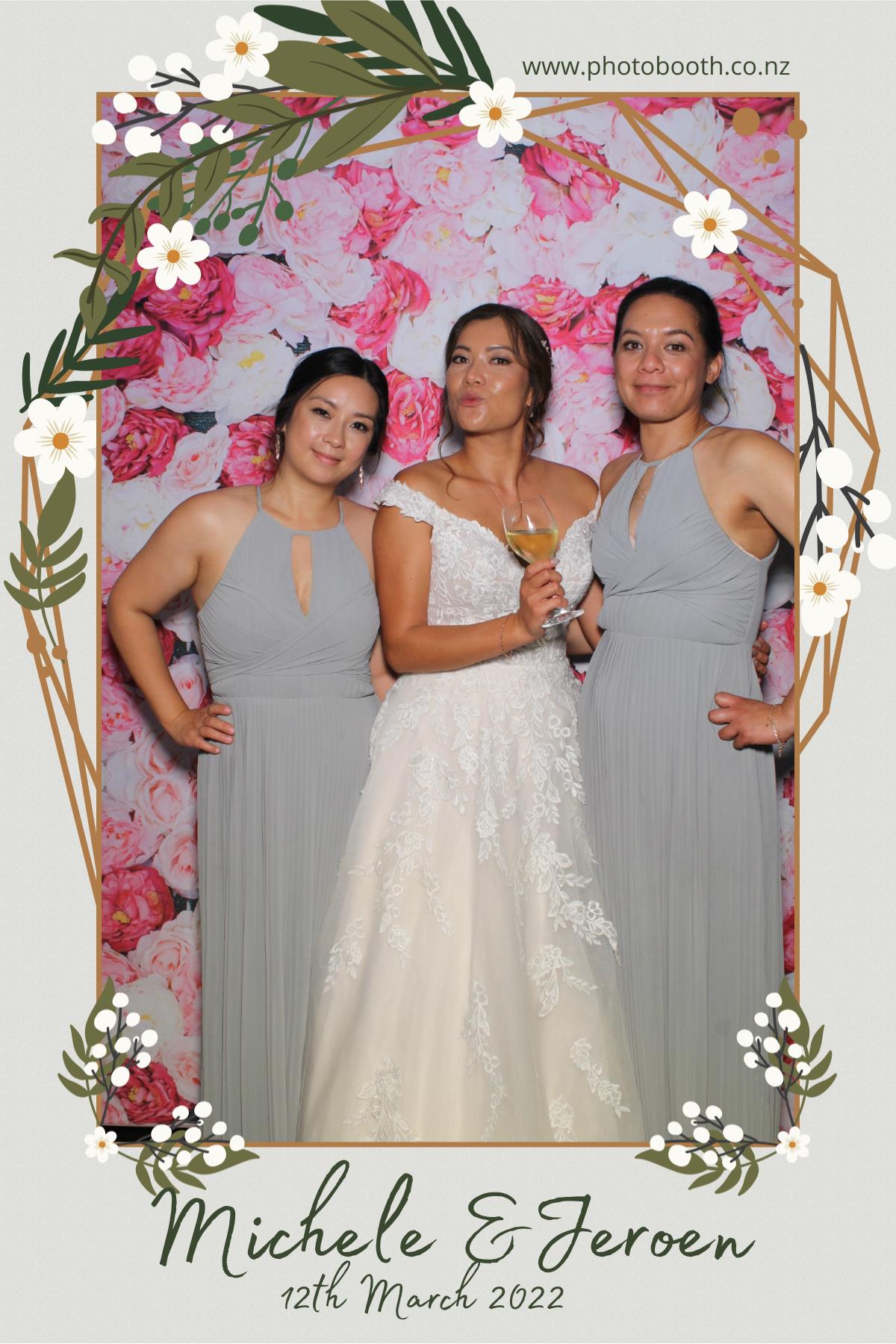 Michele & Jeroen's Wedding | View more photos from the event at gallery.photobooth.co.nz/u/SelfieCentral/Michele-Jeroens-Wedding