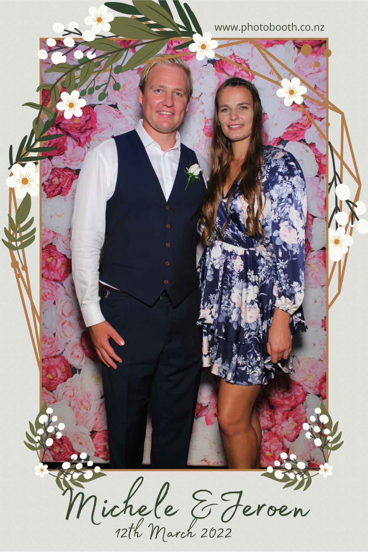 Michele & Jeroen's Wedding | View more photos from the event at gallery.photobooth.co.nz/u/SelfieCentral/Michele-Jeroens-Wedding