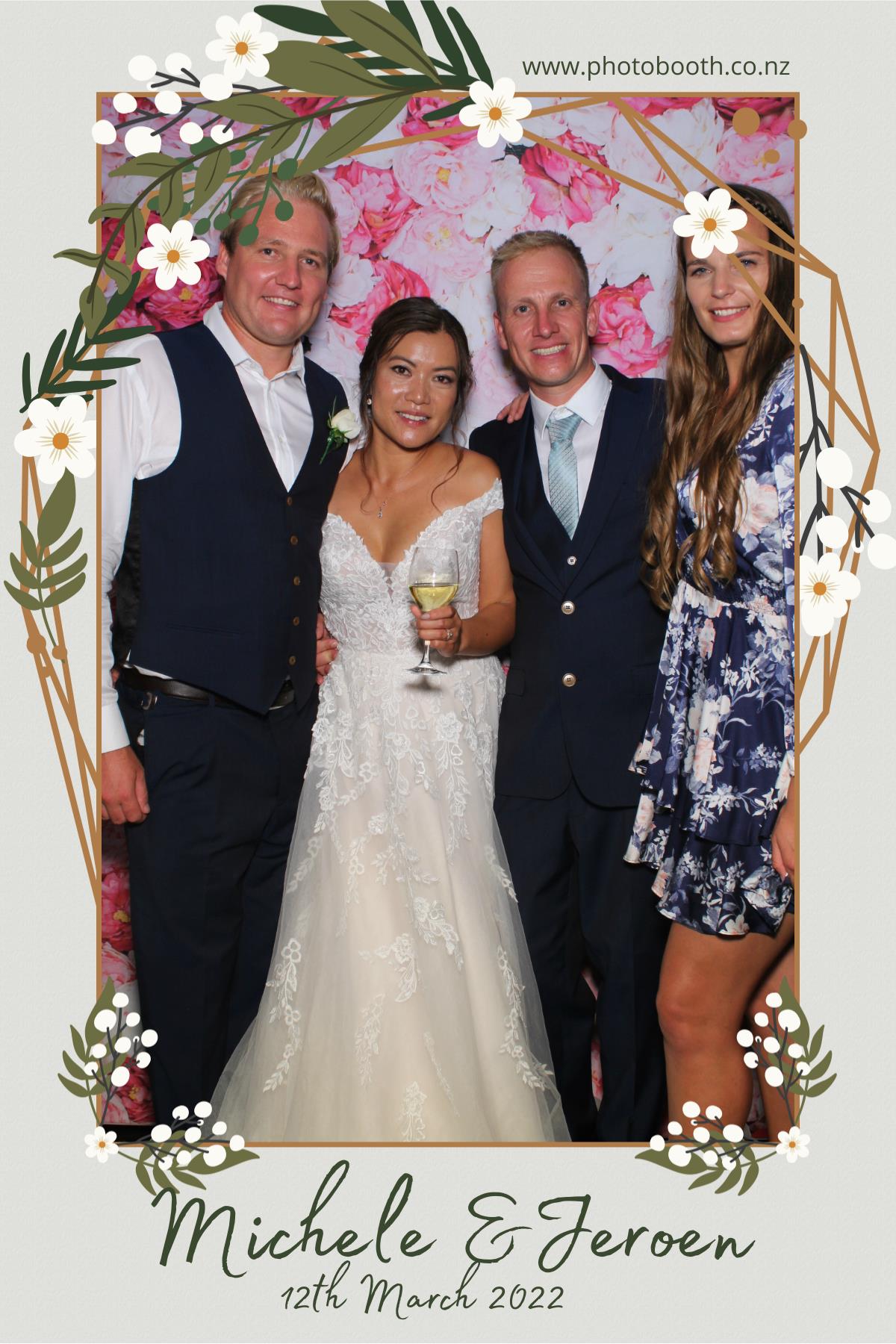 Michele & Jeroen's Wedding | View more photos from the event at gallery.photobooth.co.nz/u/SelfieCentral/Michele-Jeroens-Wedding