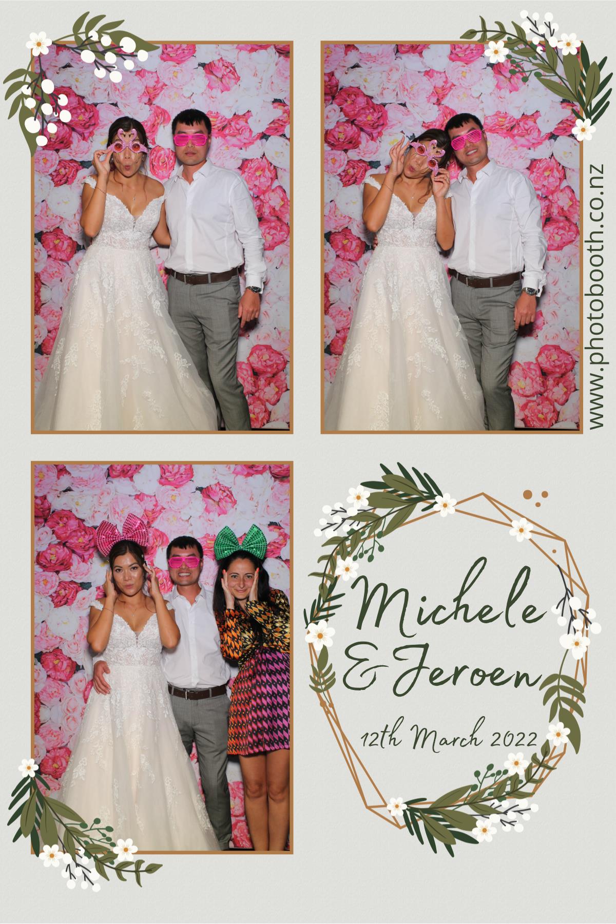Michele & Jeroen's Wedding | View more photos from the event at gallery.photobooth.co.nz/u/SelfieCentral/Michele-Jeroens-Wedding