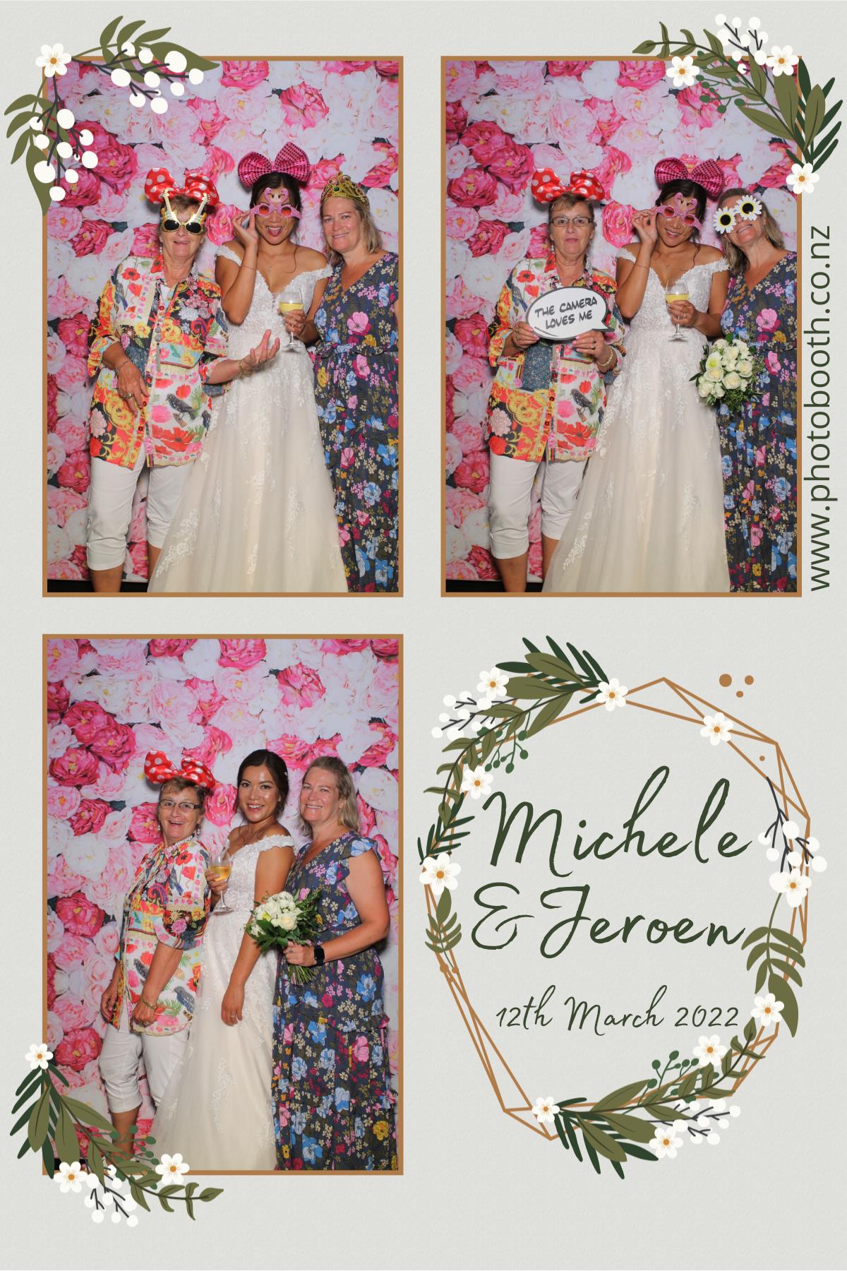 Michele & Jeroen's Wedding | View more photos from the event at gallery.photobooth.co.nz/u/SelfieCentral/Michele-Jeroens-Wedding