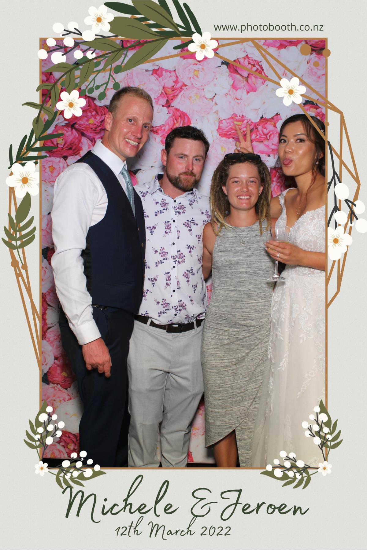 Michele & Jeroen's Wedding | View more photos from the event at gallery.photobooth.co.nz/u/SelfieCentral/Michele-Jeroens-Wedding