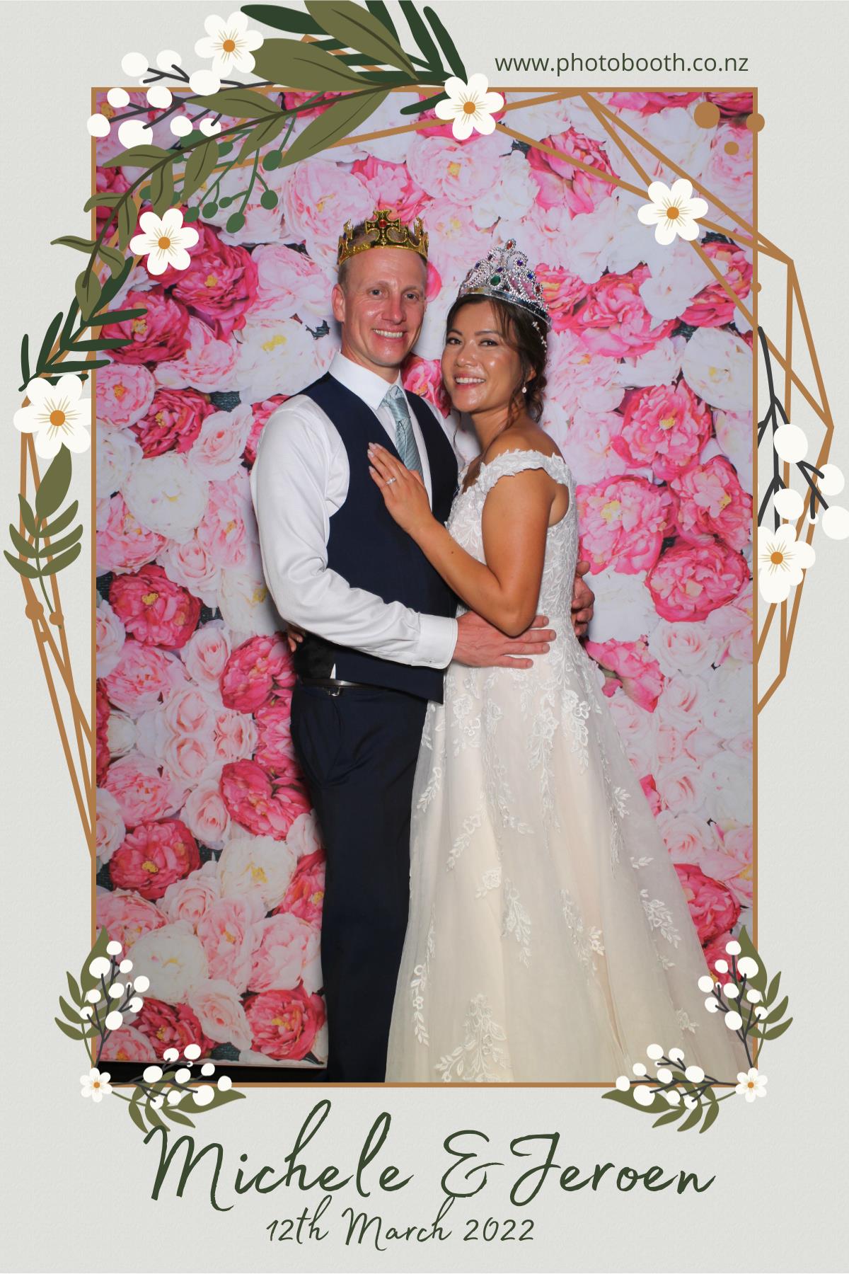 Michele & Jeroen's Wedding | View more photos from the event at gallery.photobooth.co.nz/u/SelfieCentral/Michele-Jeroens-Wedding