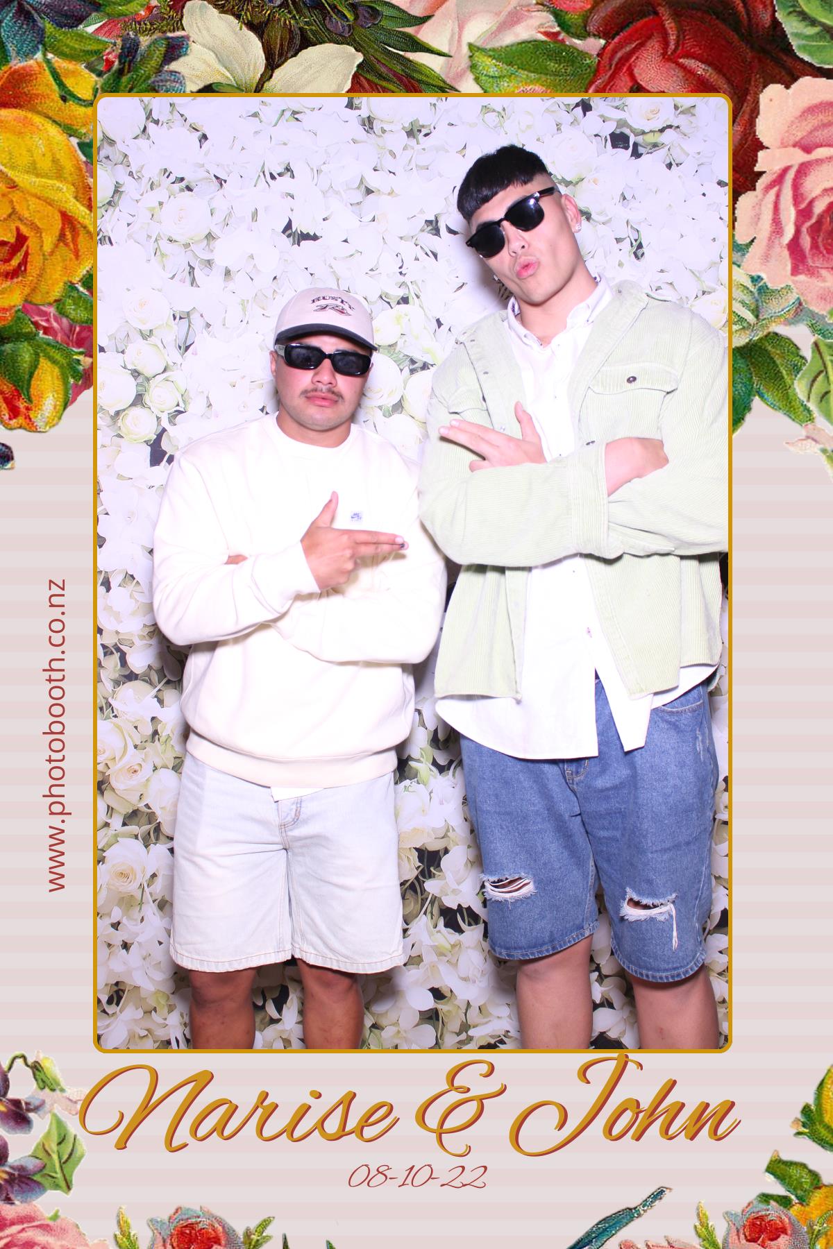 Narise & John's Wedding | View more photos from the event at gallery.photobooth.co.nz/u/SelfieCentral/Narise-Johns-Wedding