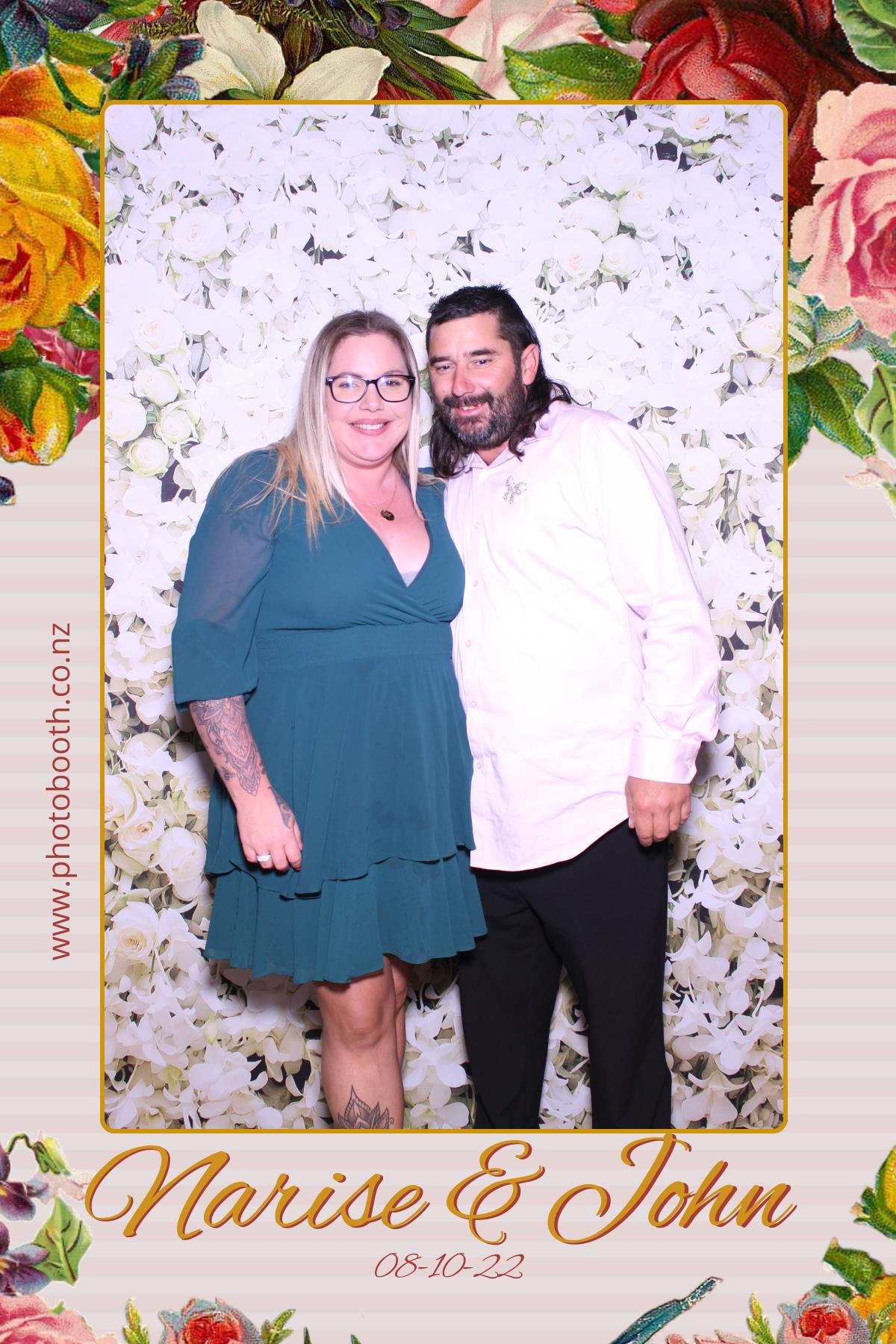 Narise & John's Wedding | View more photos from the event at gallery.photobooth.co.nz/u/SelfieCentral/Narise-Johns-Wedding