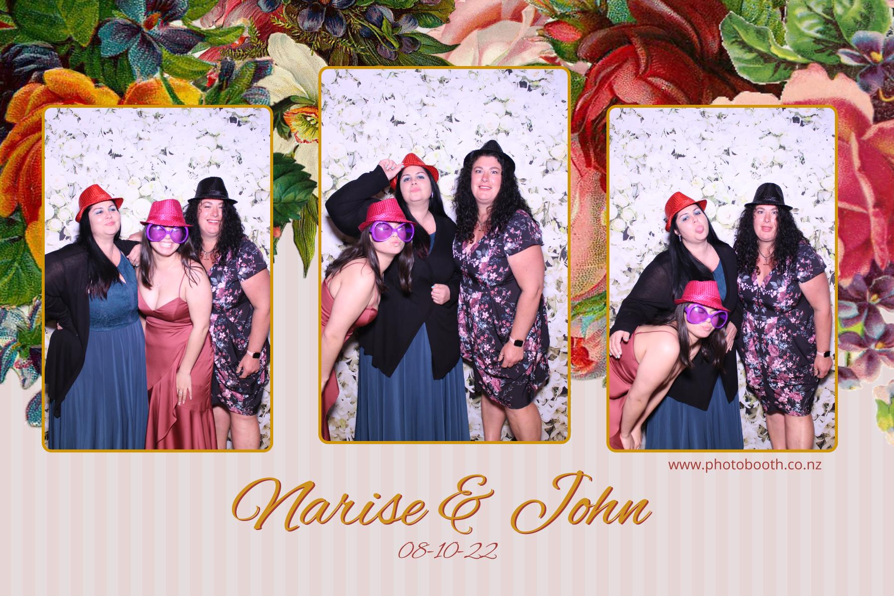 Narise & John's Wedding | View more photos from the event at gallery.photobooth.co.nz/u/SelfieCentral/Narise-Johns-Wedding