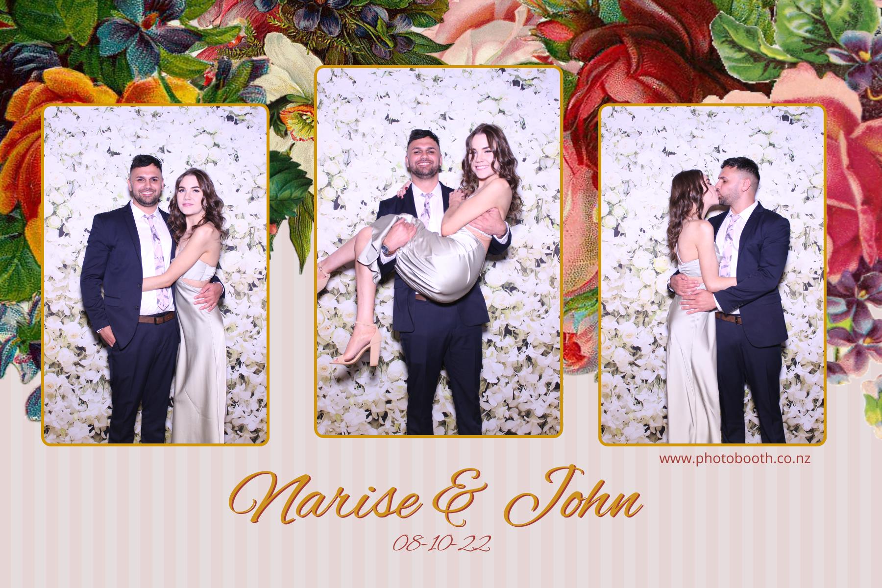 Narise & John's Wedding | View more photos from the event at gallery.photobooth.co.nz/u/SelfieCentral/Narise-Johns-Wedding