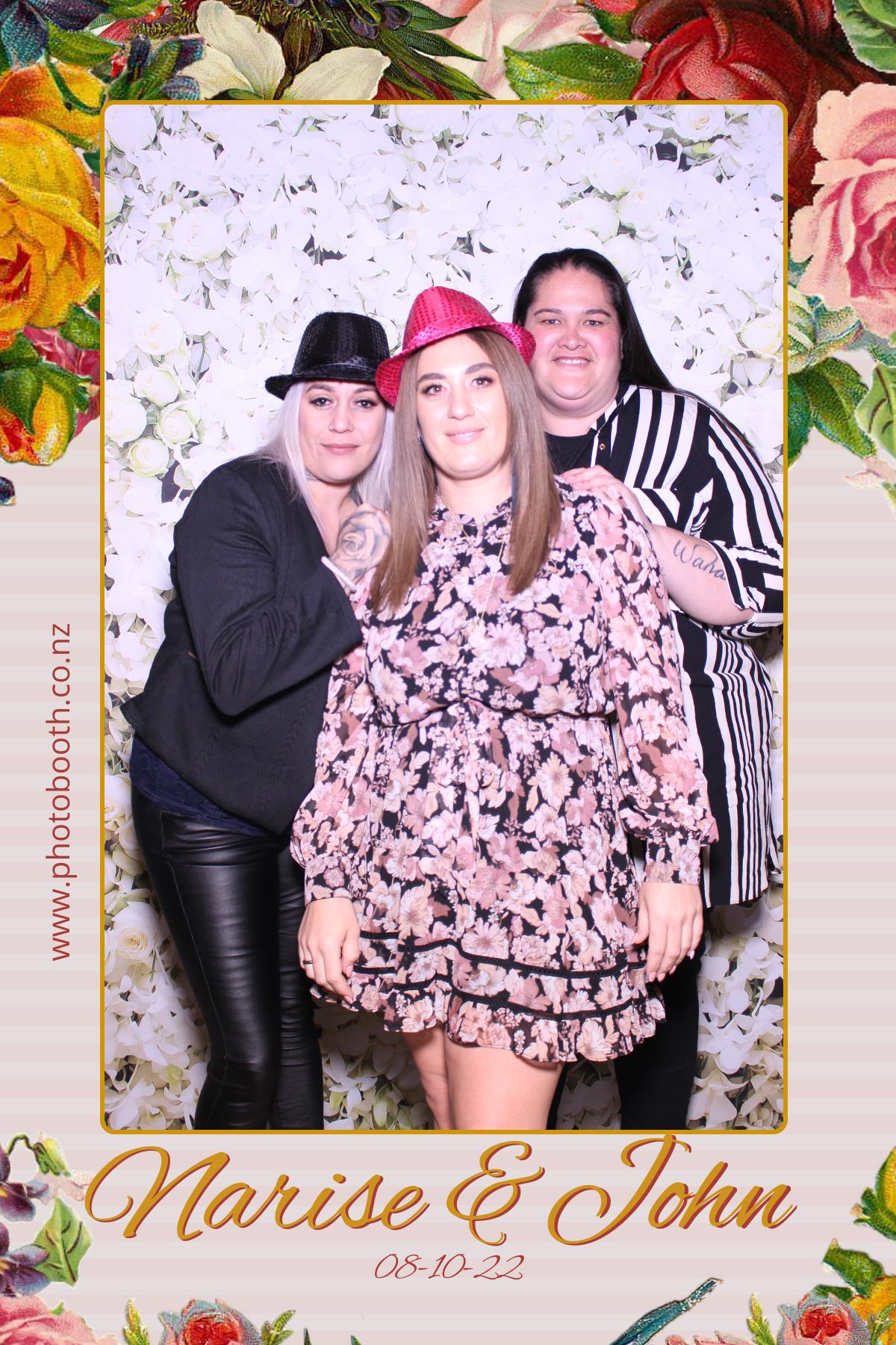 Narise & John's Wedding | View more photos from the event at gallery.photobooth.co.nz/u/SelfieCentral/Narise-Johns-Wedding