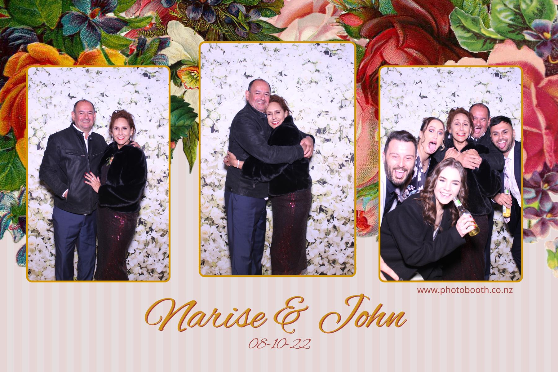 Narise & John's Wedding | View more photos from the event at gallery.photobooth.co.nz/u/SelfieCentral/Narise-Johns-Wedding
