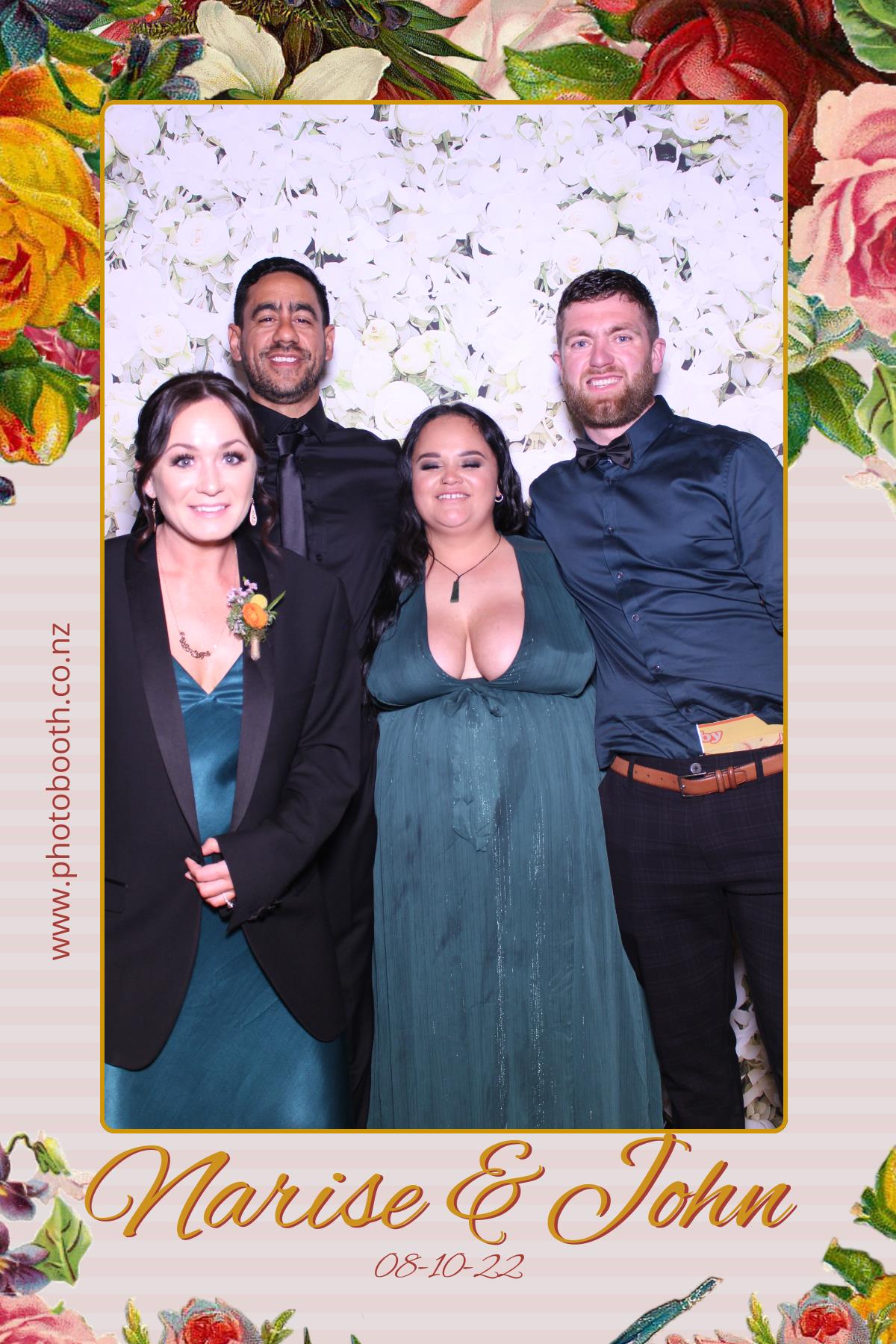 Narise & John's Wedding | View more photos from the event at gallery.photobooth.co.nz/u/SelfieCentral/Narise-Johns-Wedding